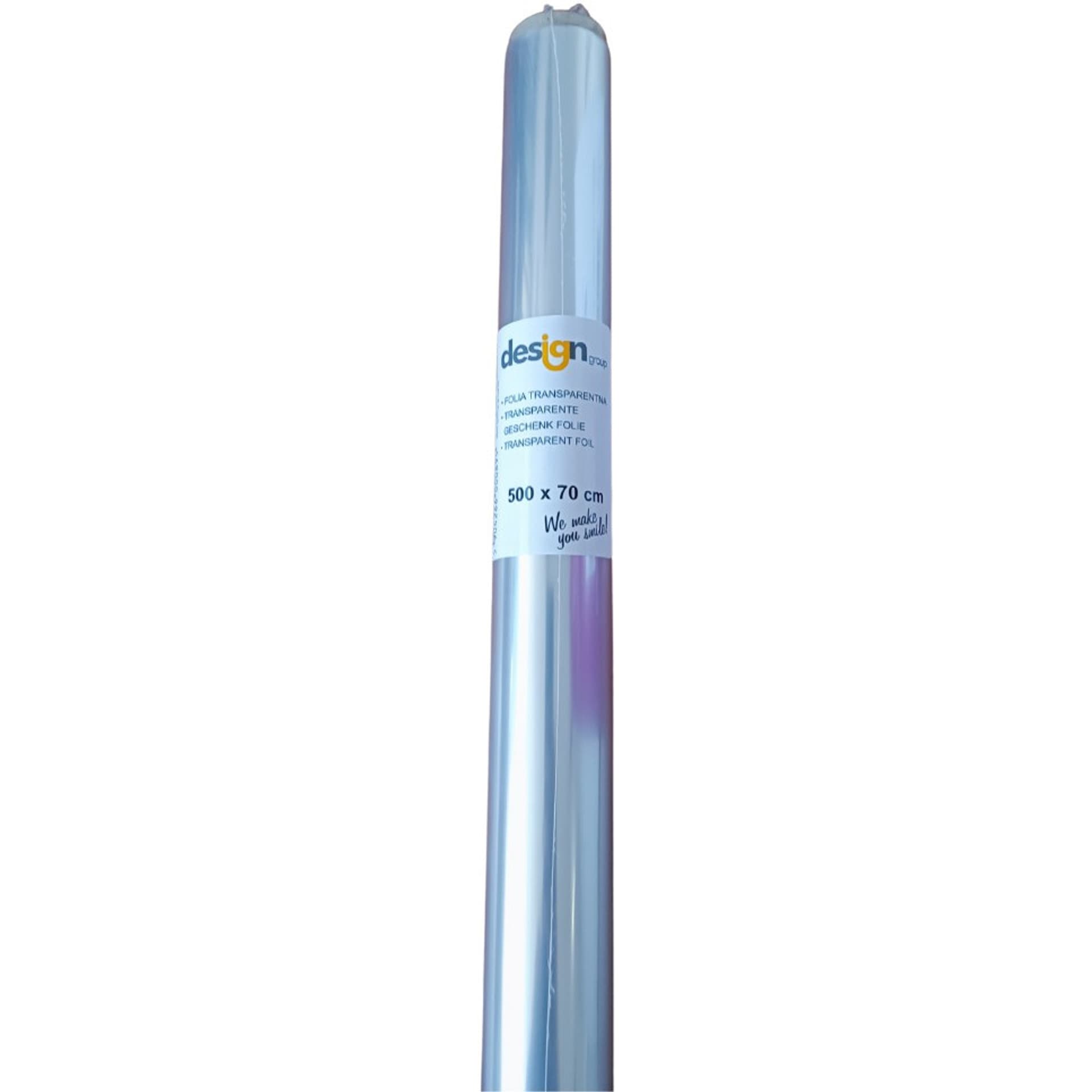 

Folia transparentna w rolce 500x70cm