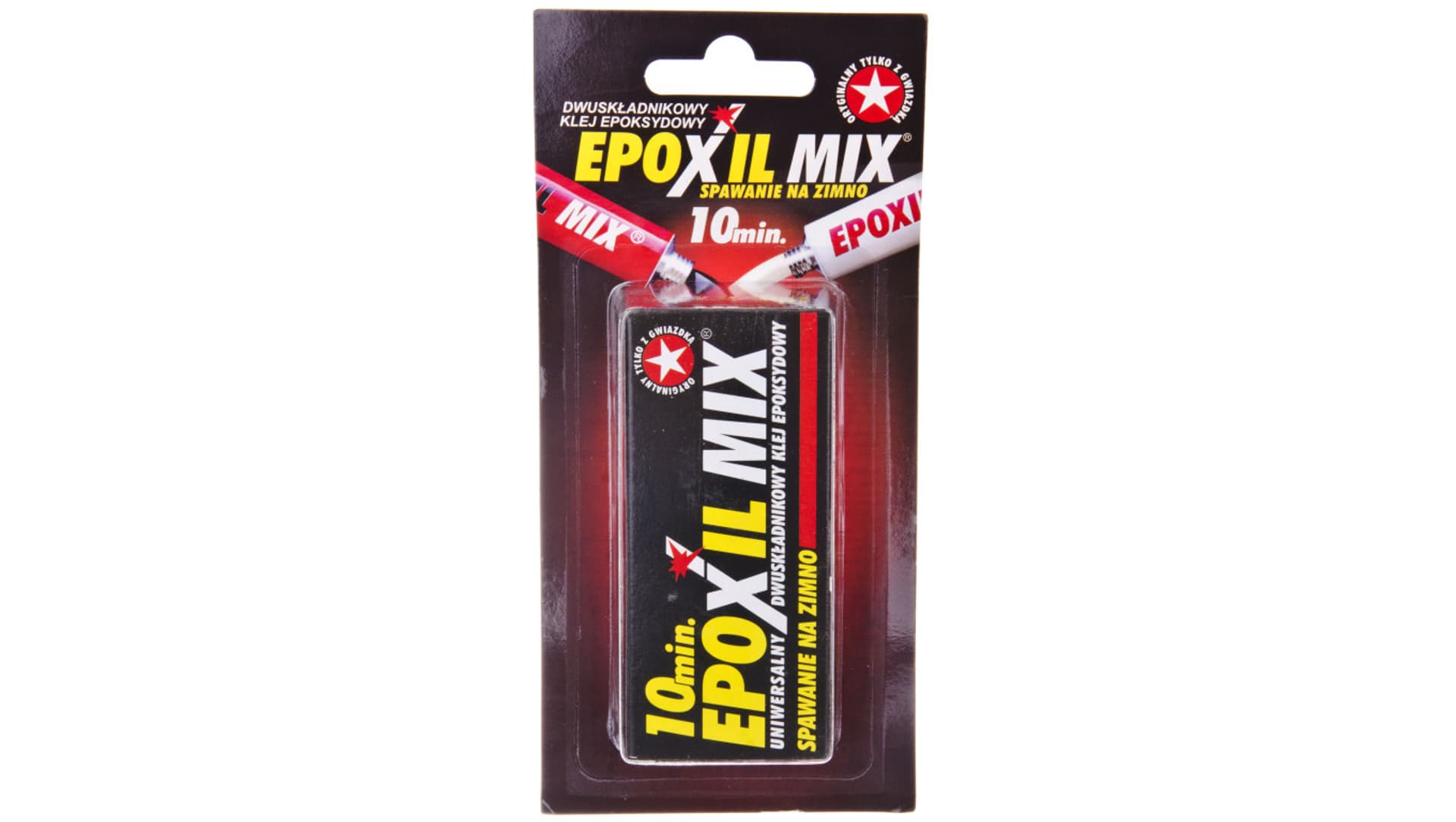 

Klej epoksydowy Epoxil dwukomponentowy 2x6g 10 minut 5907604330838