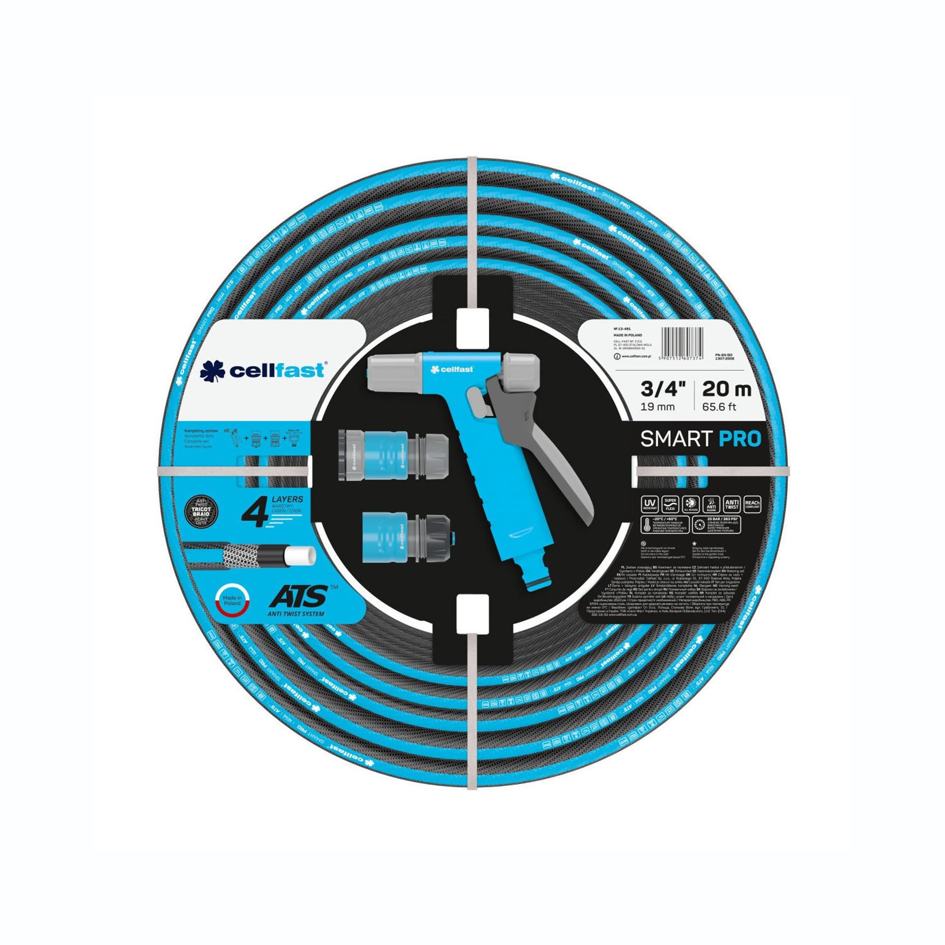 

Zestaw zraszający SMART PRO ATS 3/4" 20 m