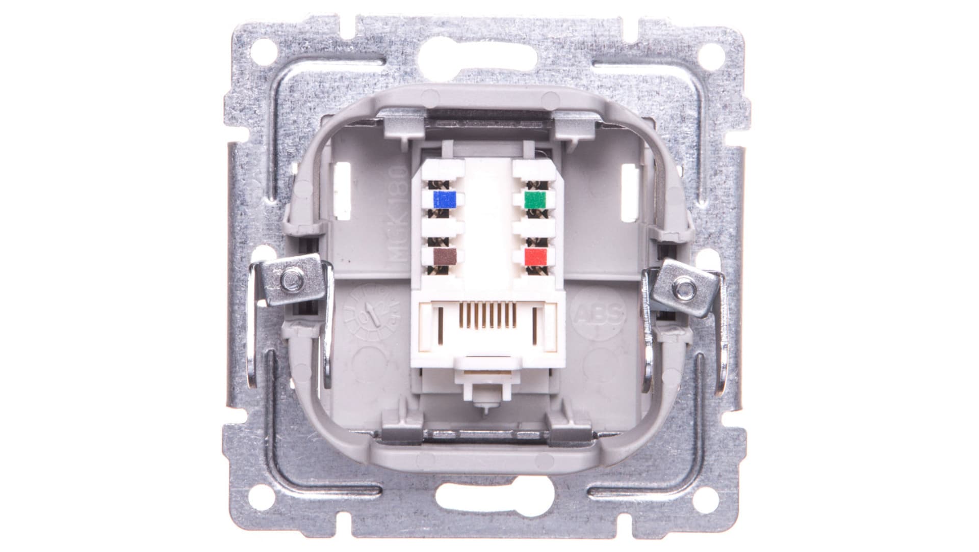 

VENA Gniazdo komputerowe pojedyncze RJ45 kat.5e nieekranowane aluminium 514065