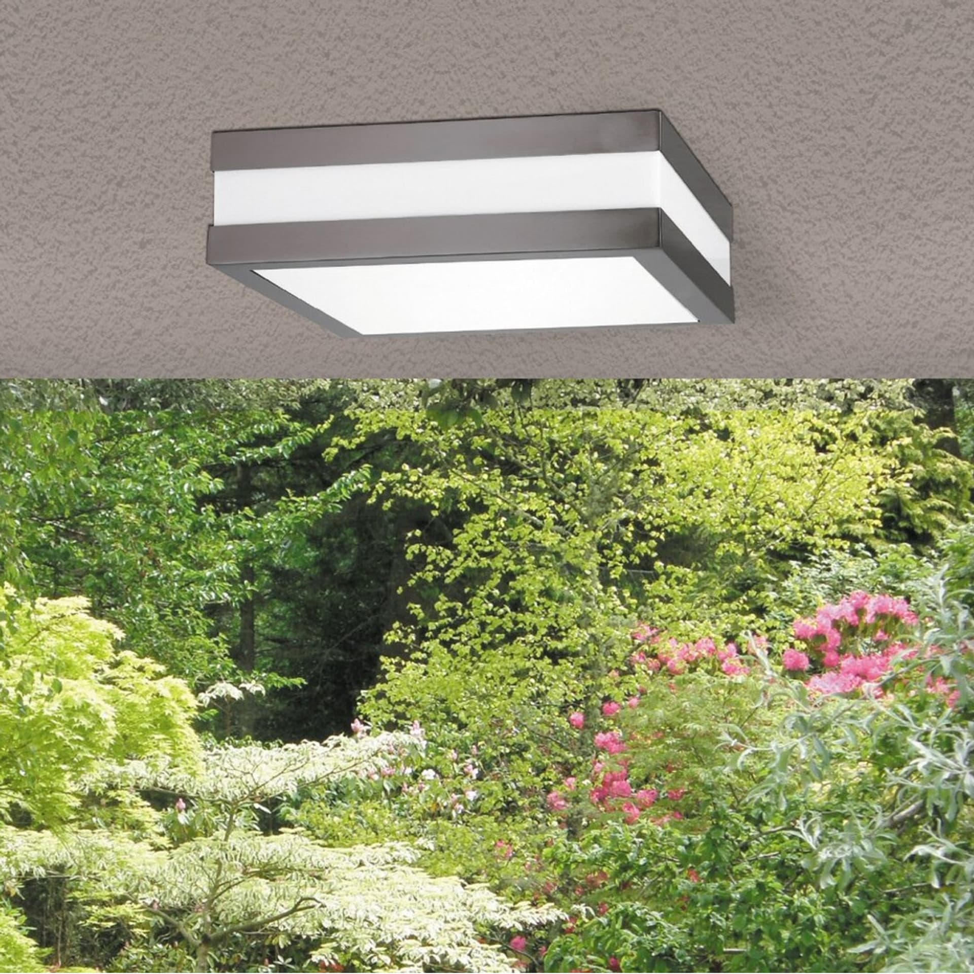 

Lampa zewnętrzna Stuttgart antracyt 285x285 2x11W IP44 8685