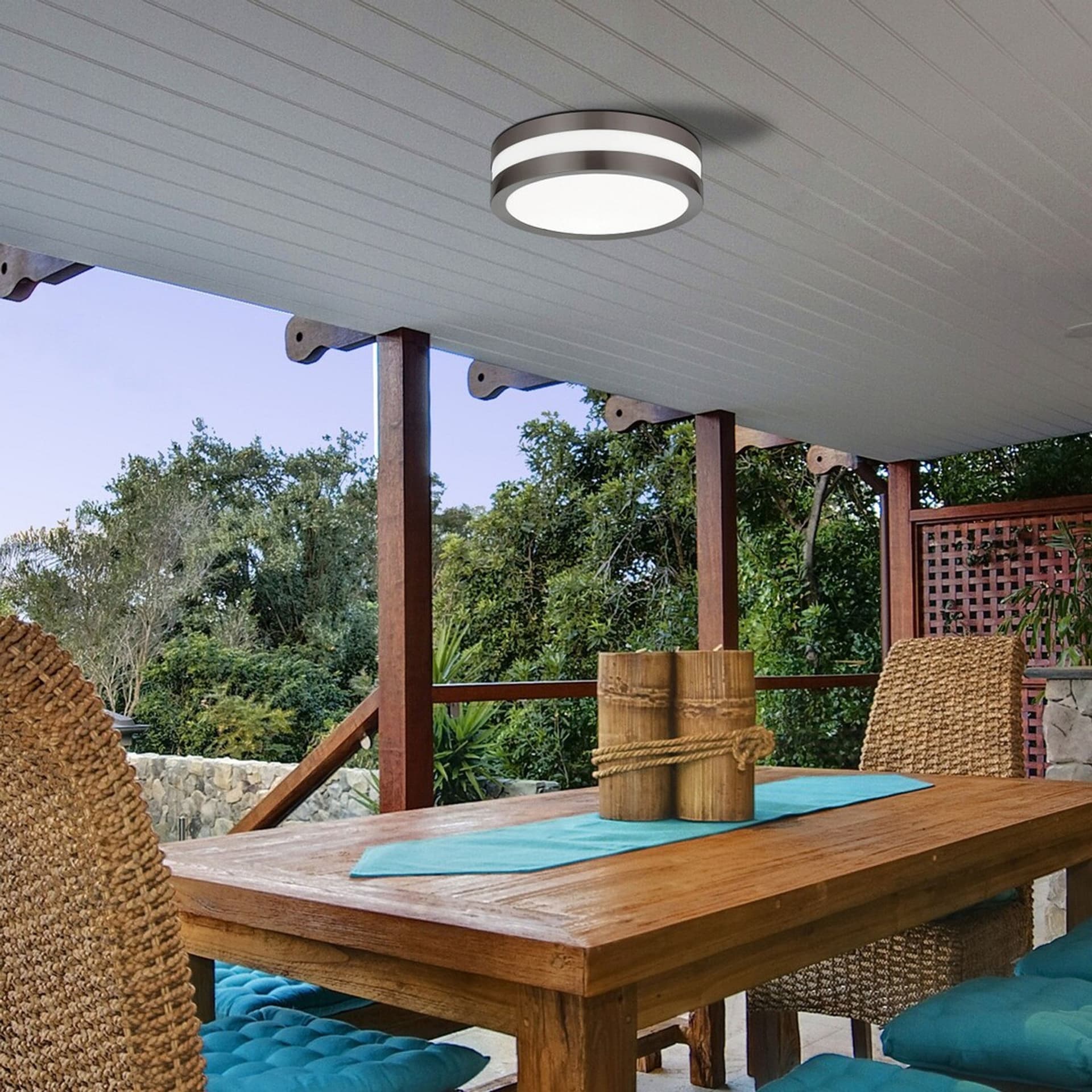 

Lampa zewnętrzna Stuttgart okrągła antracyt 285 2x11W IP44 8684