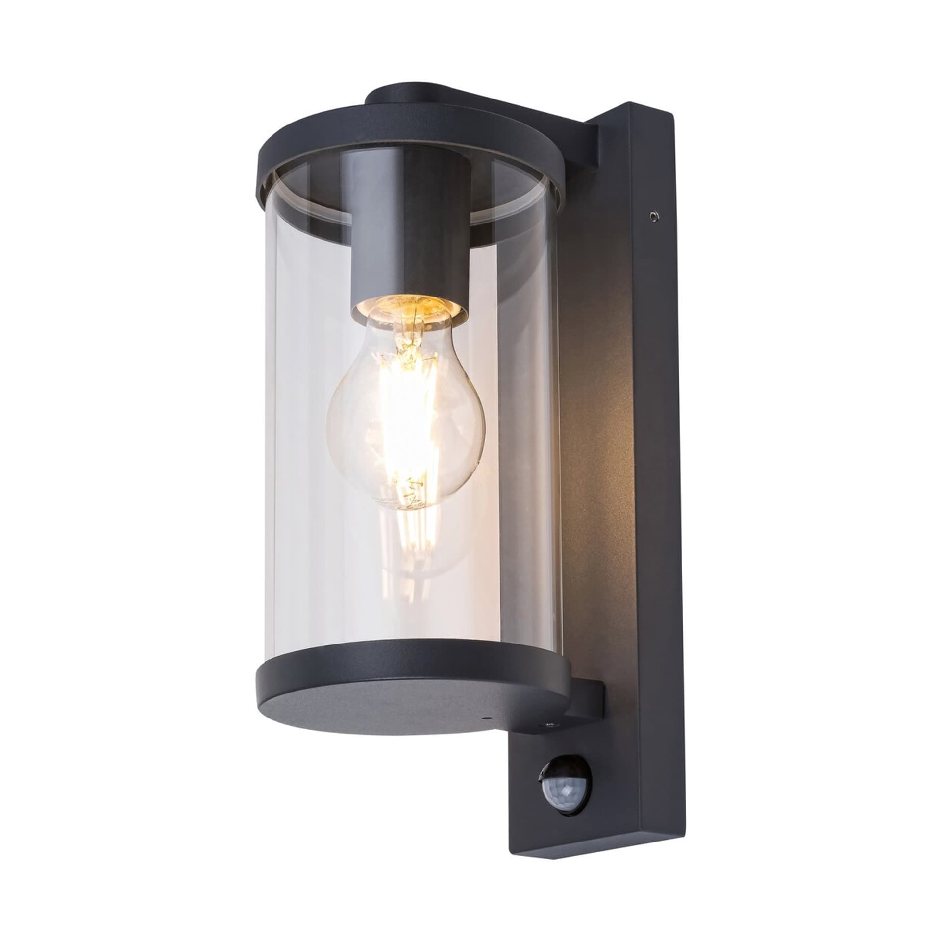 

Lampa ścienna zewnętrzna Silistra antracyt czujnik E27 1X60W 7892