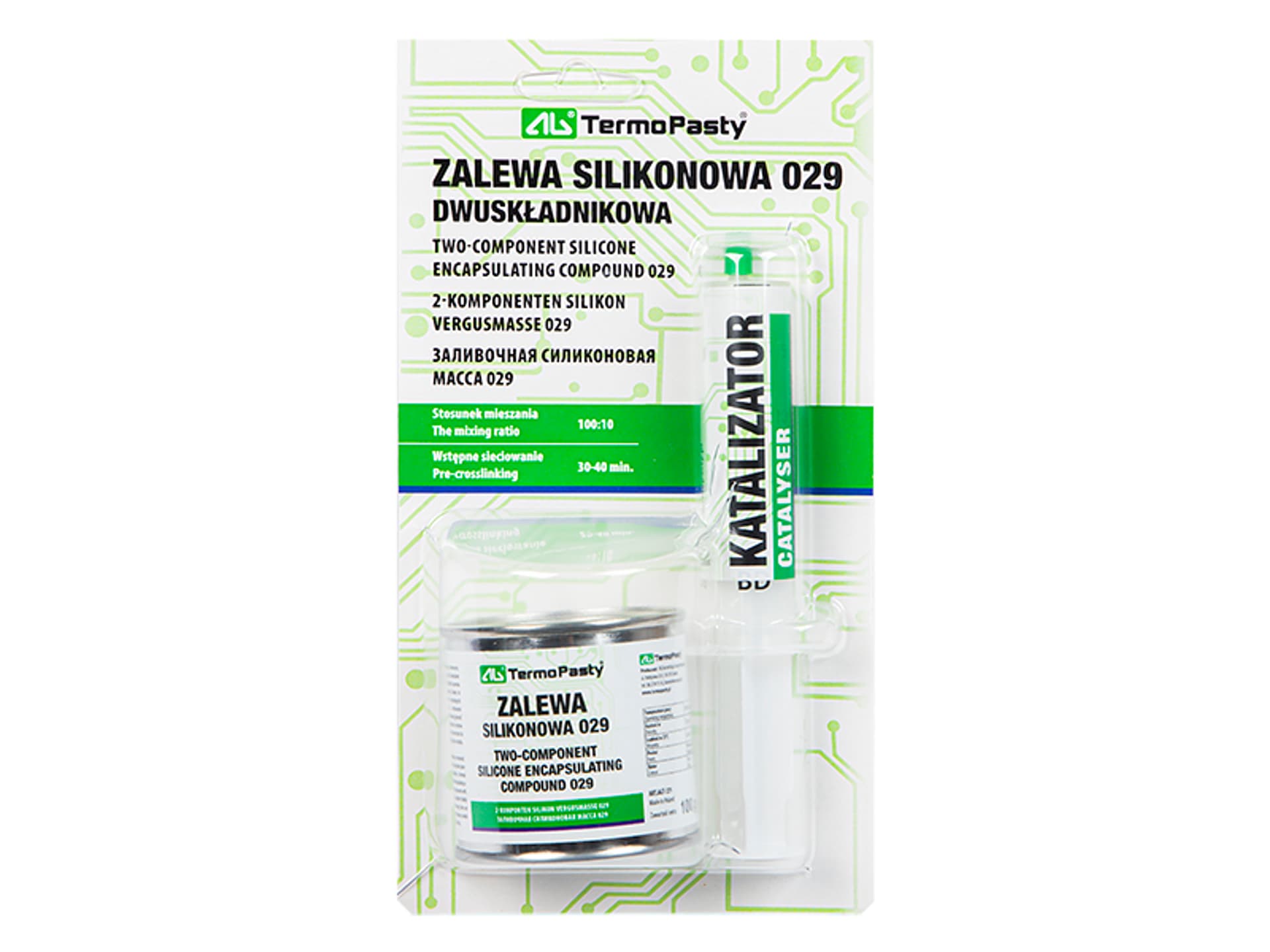 

91-421# Zalewa silikonowa dwuskładnikowa 029