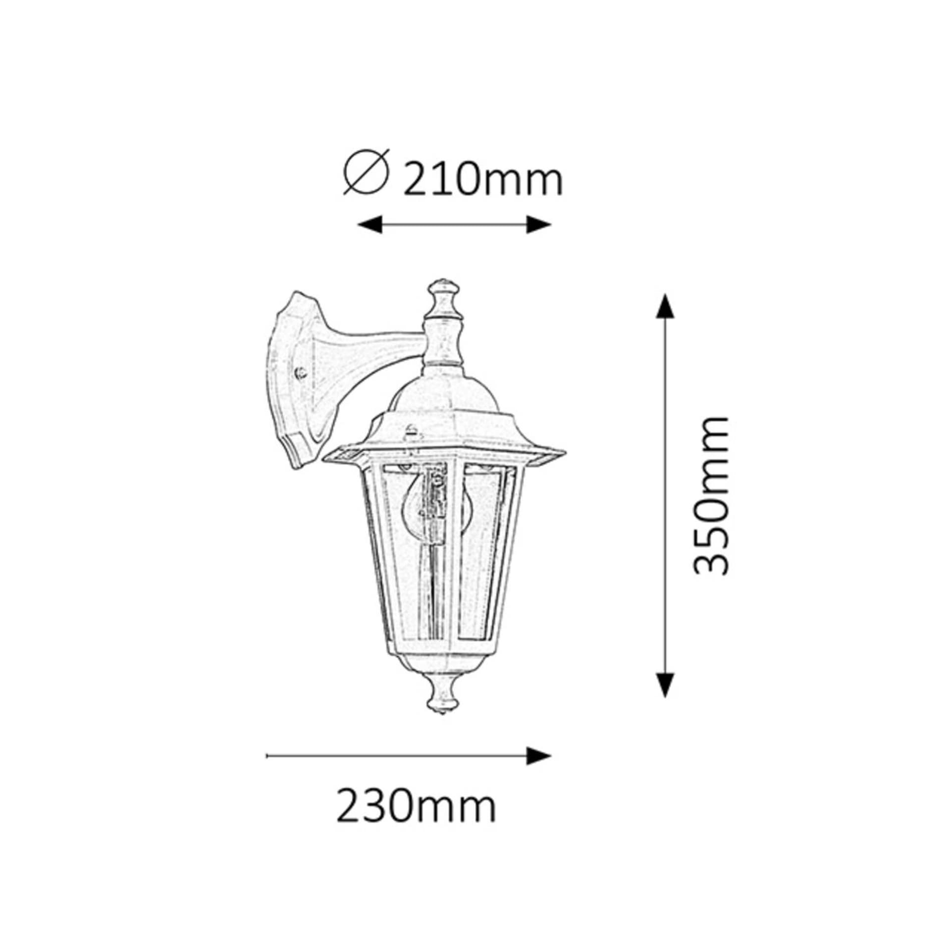 

Lampa zewnętrzna Velence biała E27 60W IP43 8201