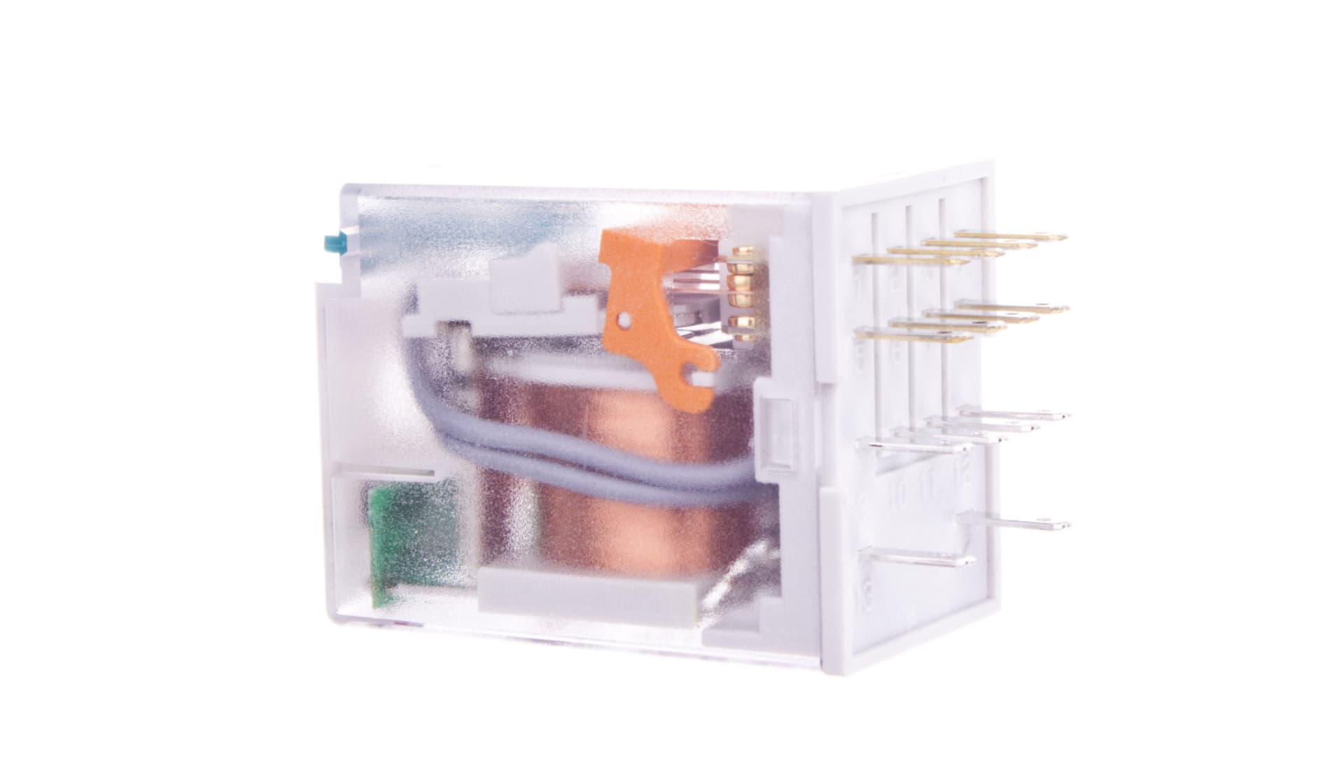 

Przekaźnik przemysłowy 4P 6A 24V DC AgNi/Au R4N-2314-23-1024-WTLD 860633