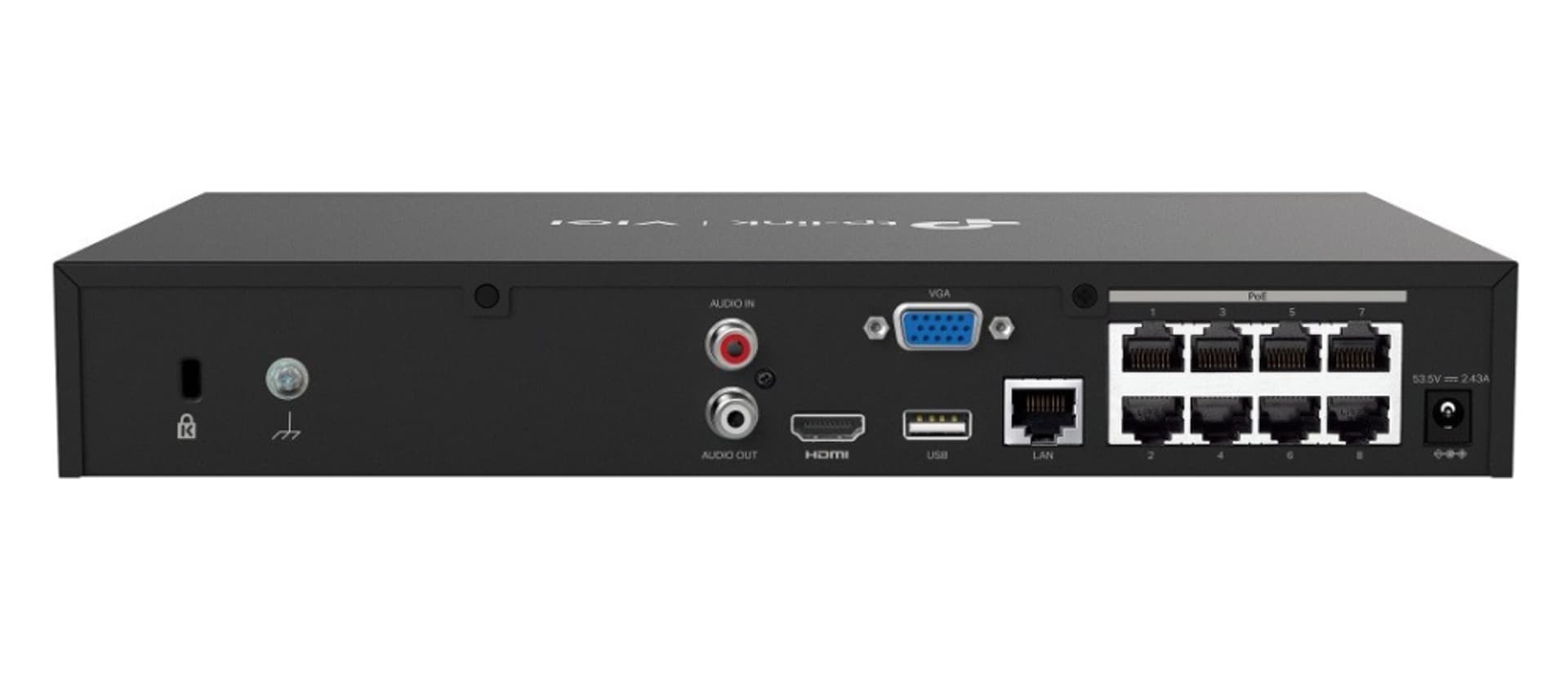 

Rejestrator VIGI NVR1008H-8 MP 8 kanałów