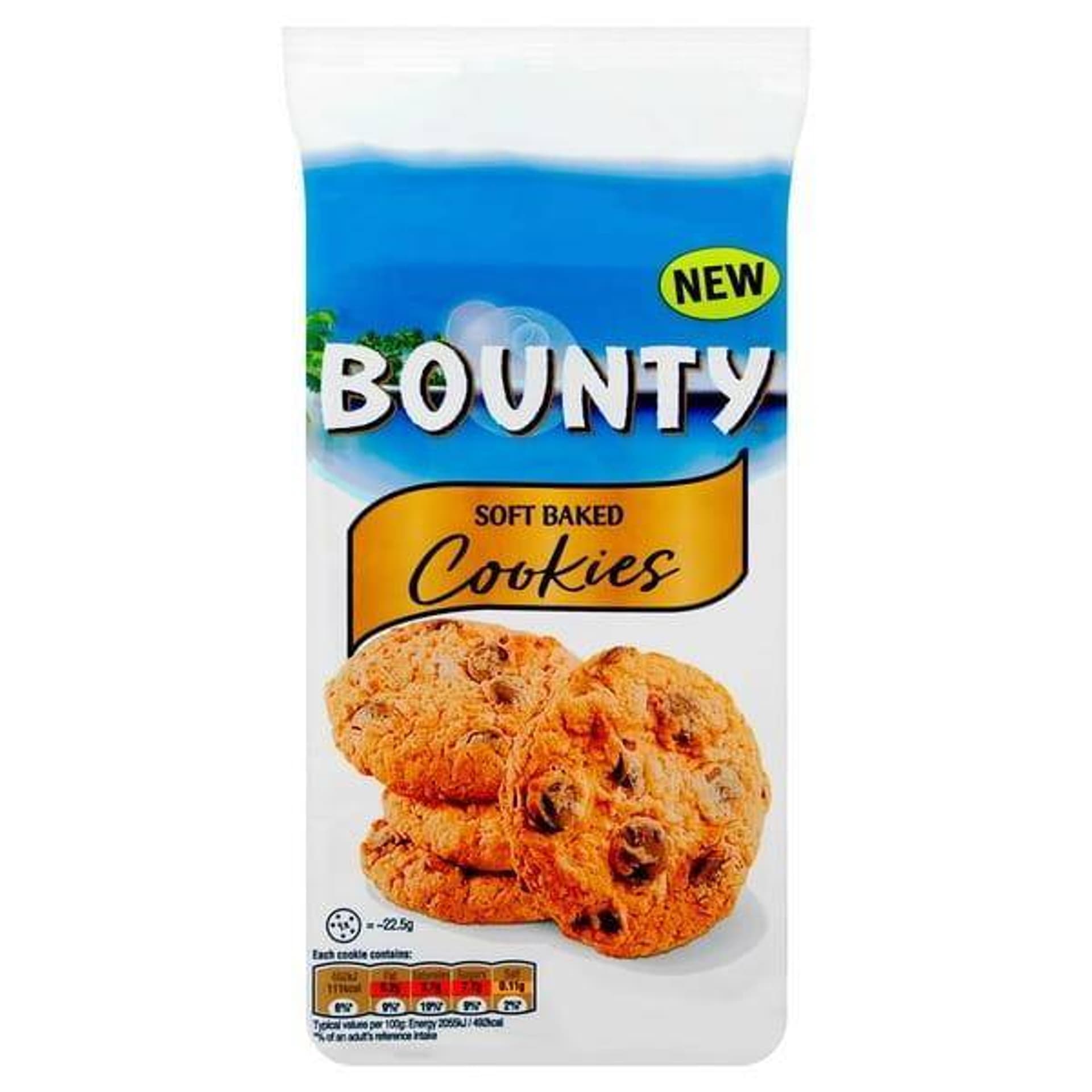 

Bounty Soft Baked Cookies Ciastka 180 g