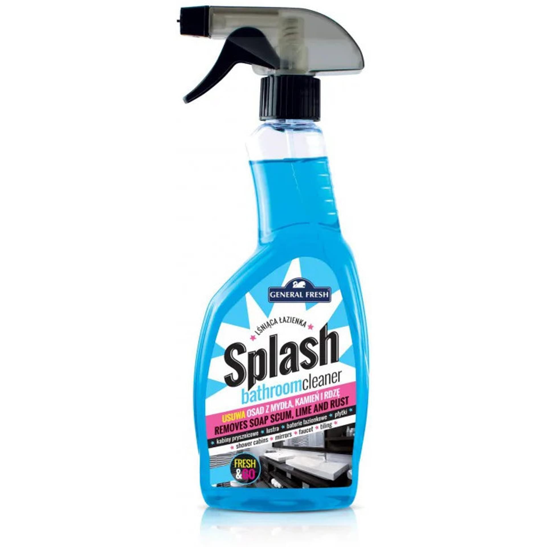 

Płyn SPLASH w sprayu do czyszczenia łazienki GENERAL FRESH