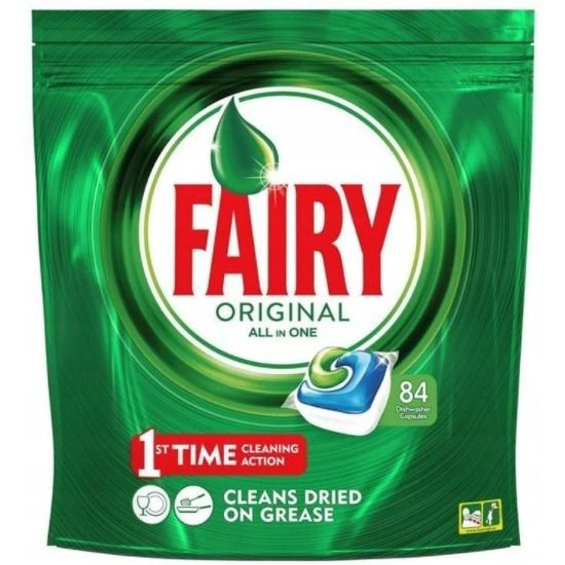 

Kapsułki do zmywarki FAIRY (84sztuki) ALL iN ONE, 84sztuki) all in on