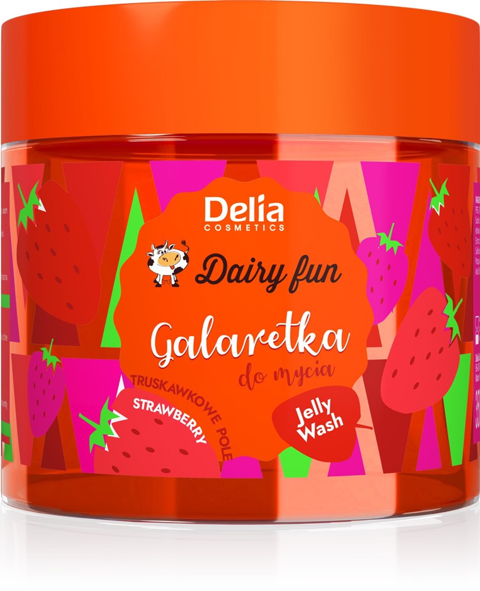 

Delia Dairy Fun galaretka do mycia ciała Truskawkowe Pole 250ml