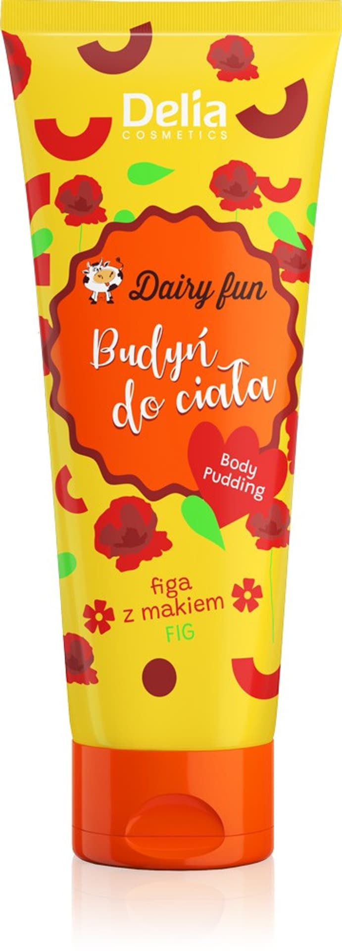 

Delia Dairy Fun budyń do ciała Figa z Makiem 250ml
