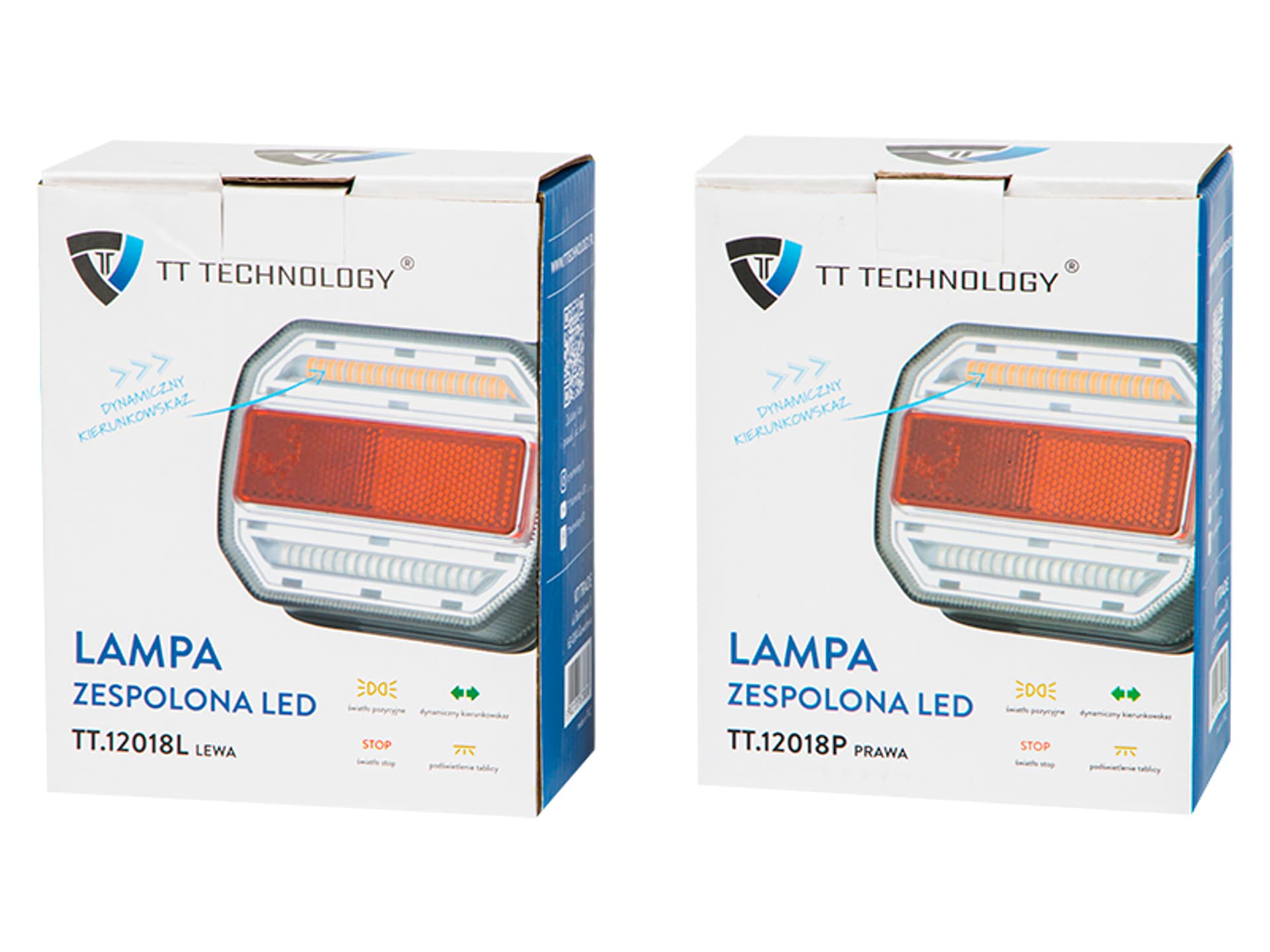 

23-221# Lampy do przyczepy samochodowej dynamicz