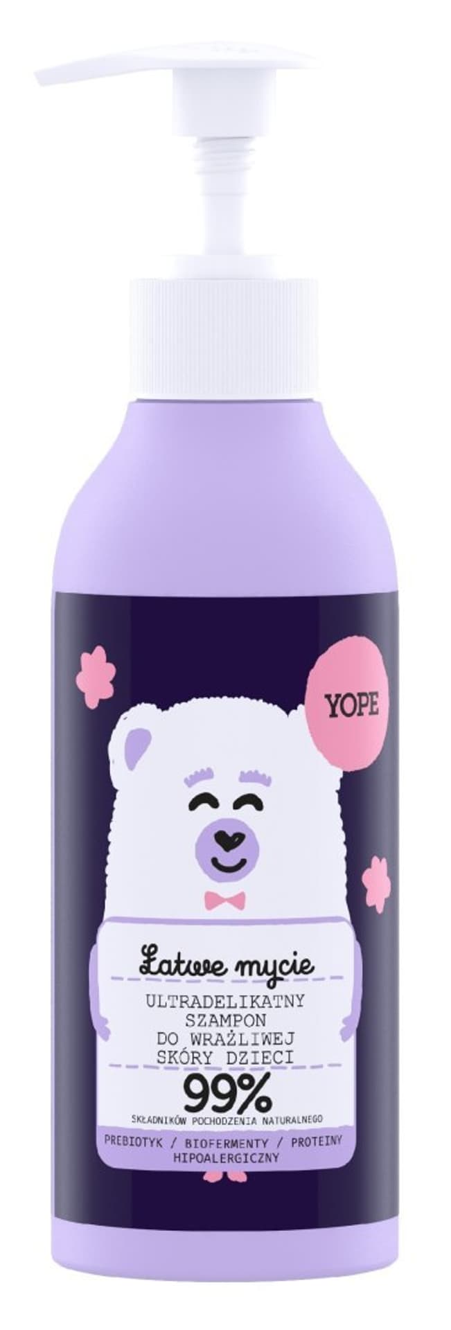 

YOPE Kids Ultradelikatny Szampon do wrażliwej skóry dzieci 300ml