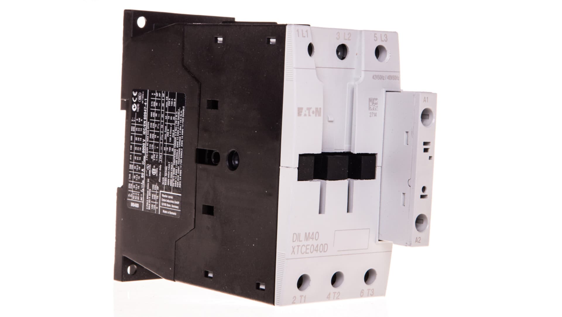 

Stycznik mocy 40A 3P 42V AC 0Z 0R DILM40(42V50HZ,48V60HZ) 277762, 42v50hz/48v60hz) 27776