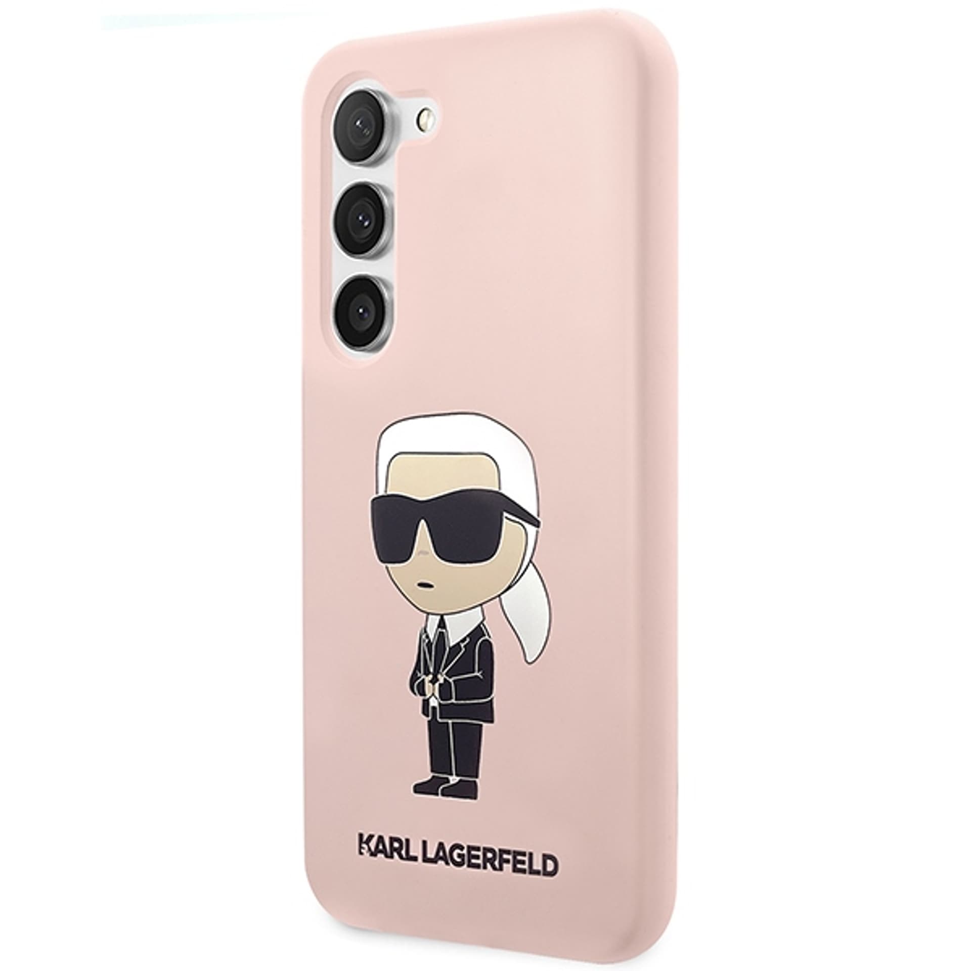 

Karl Lagerfeld KLHCS23MSNIKBCP S23+ S916 hardcase różowy/pink Silicone Ikonik