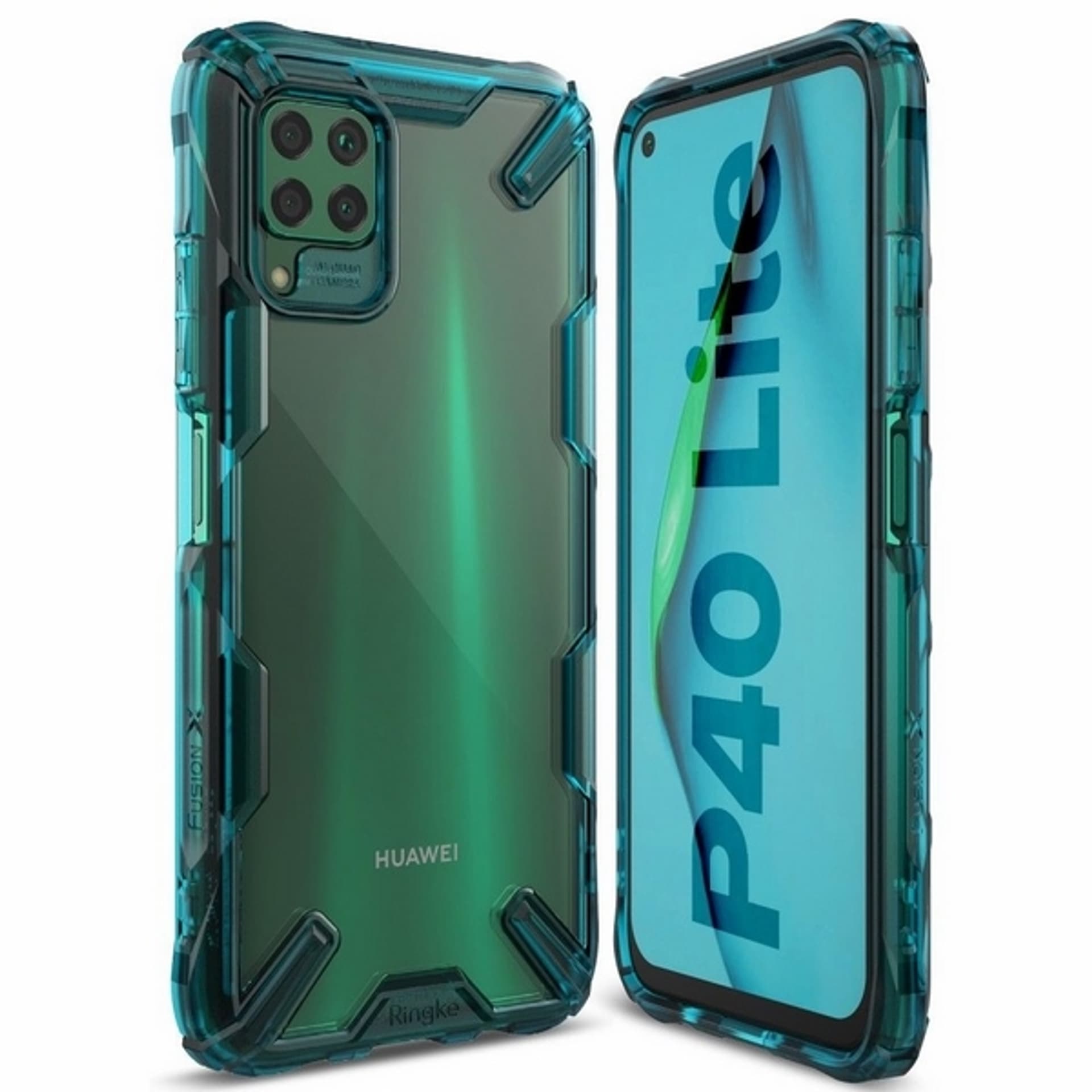 

Ringke Fusion X Huawei P40 lite turkusow /turquoise green