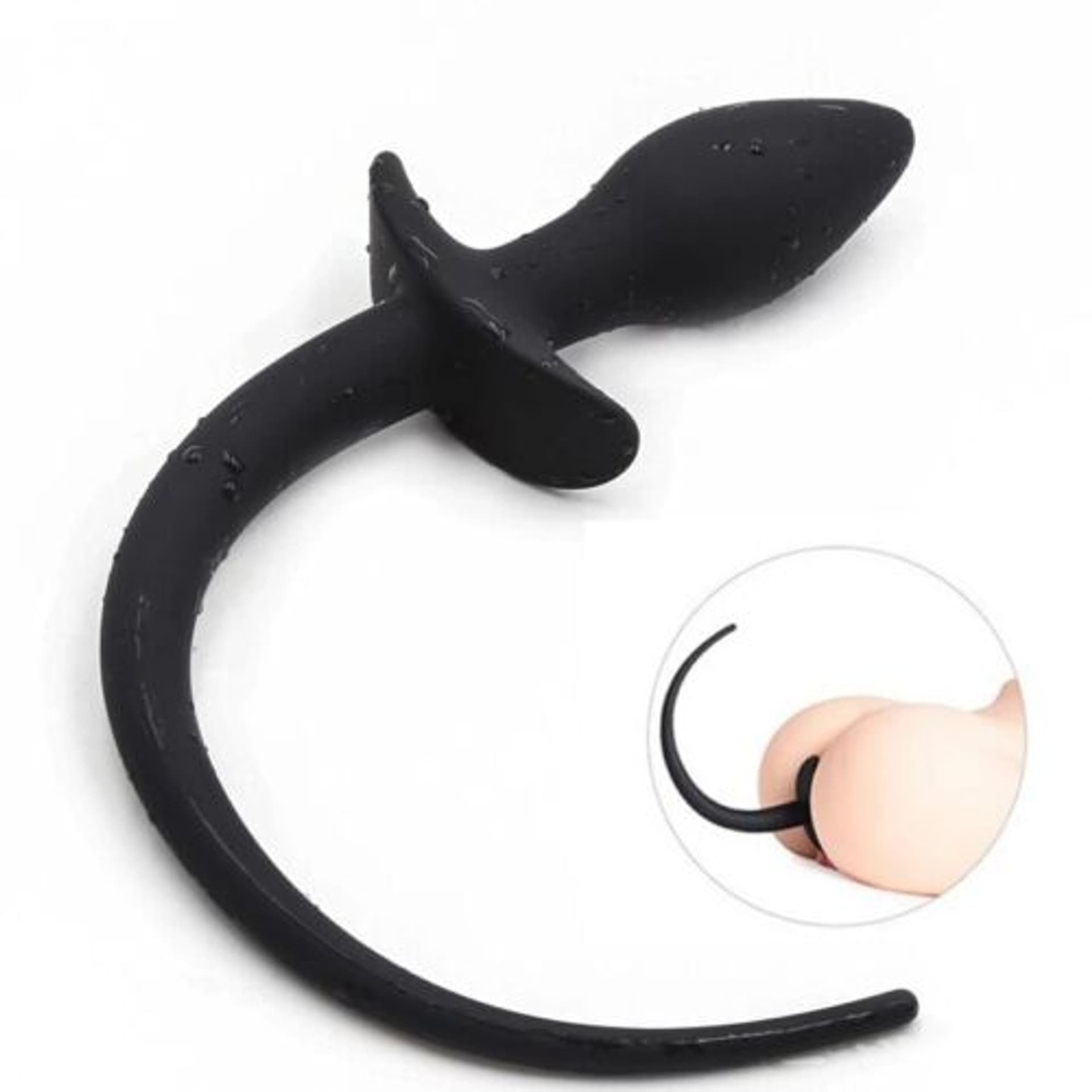 

Buttlug with Tail Black 30.5 cm Mokko Toys