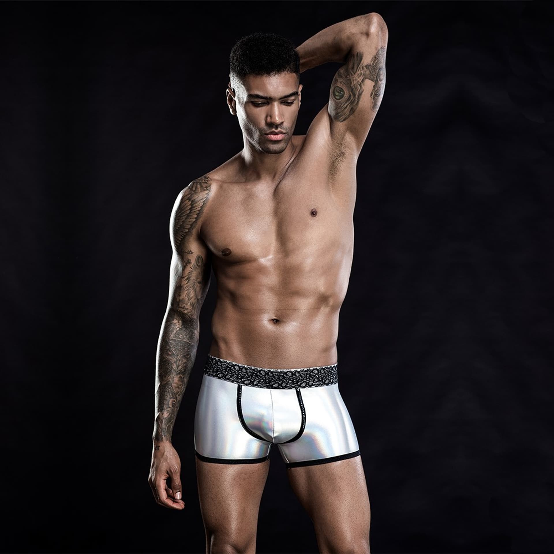 

BOKSERKI MEN'S BOXERS METALLIC LOOK OS