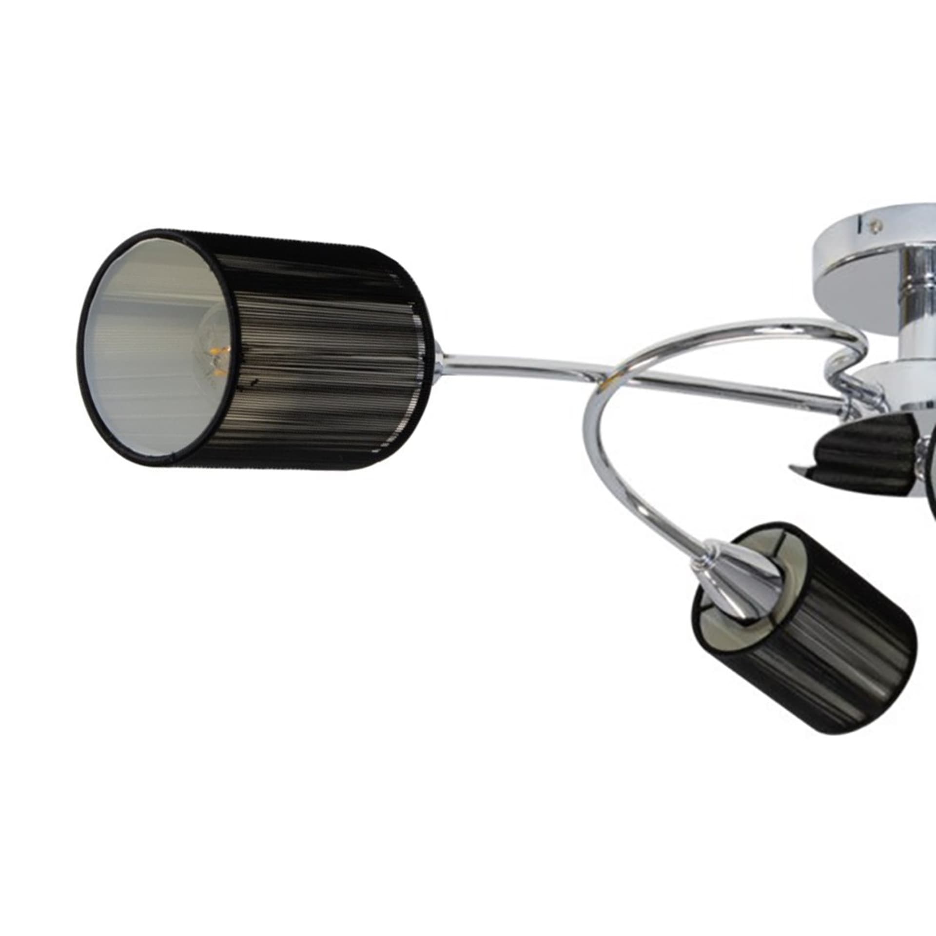 

Marbella Lampa Sufitowa 4xE14 Max.9W Chrom/Czarny