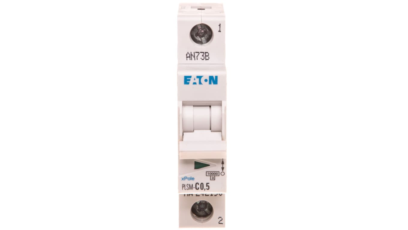 

Wyłącznik nadprądowy 1P C 0,5A 10kA AC PLSM-C0,5-MW 242190