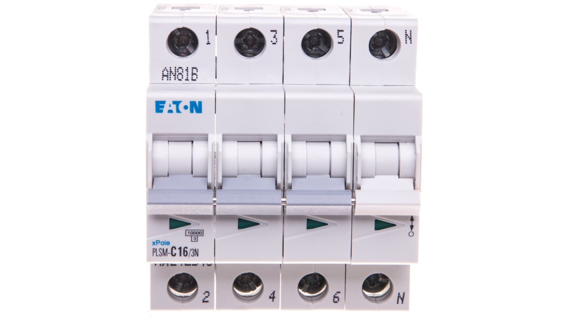 

Wyłącznik nadprądowy 3P+N C 16A 10kA AC PLSM-C16/3N-MW 242543