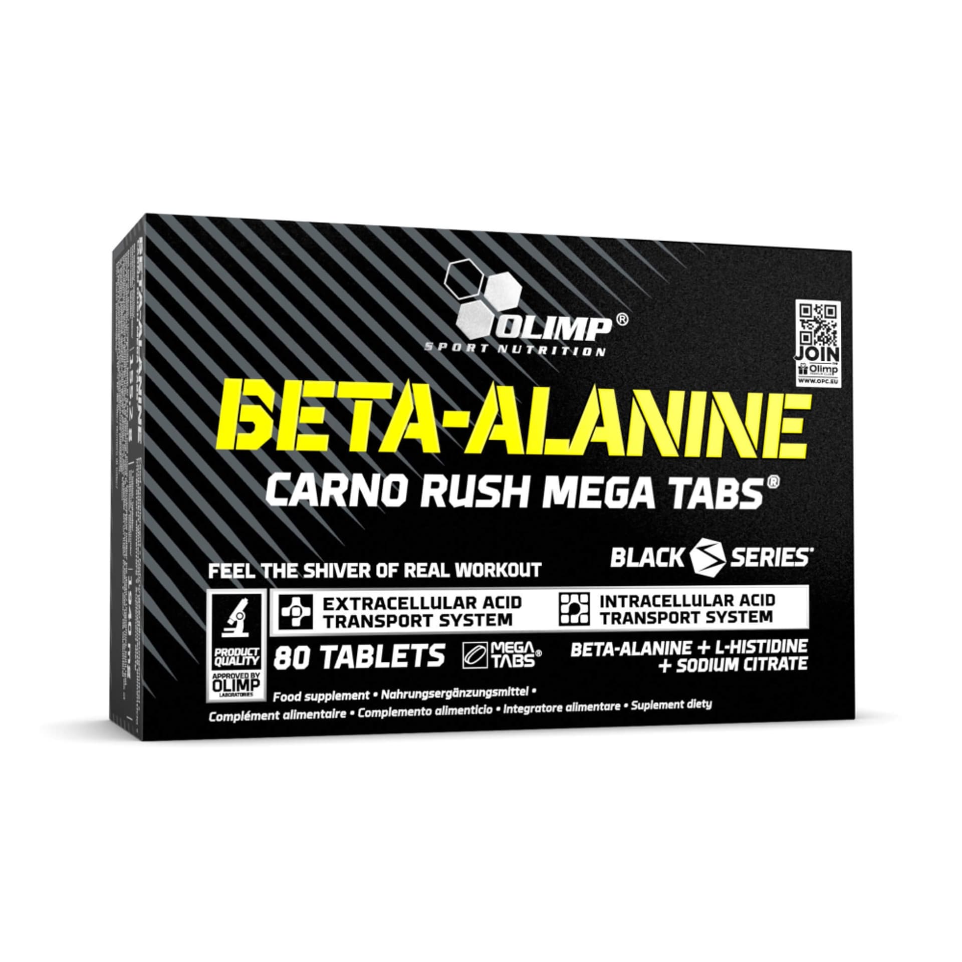 

Beta-Alanine Carno Rush Mega Tabs (tabletki) 80 szt, Tabletki) 80 sz