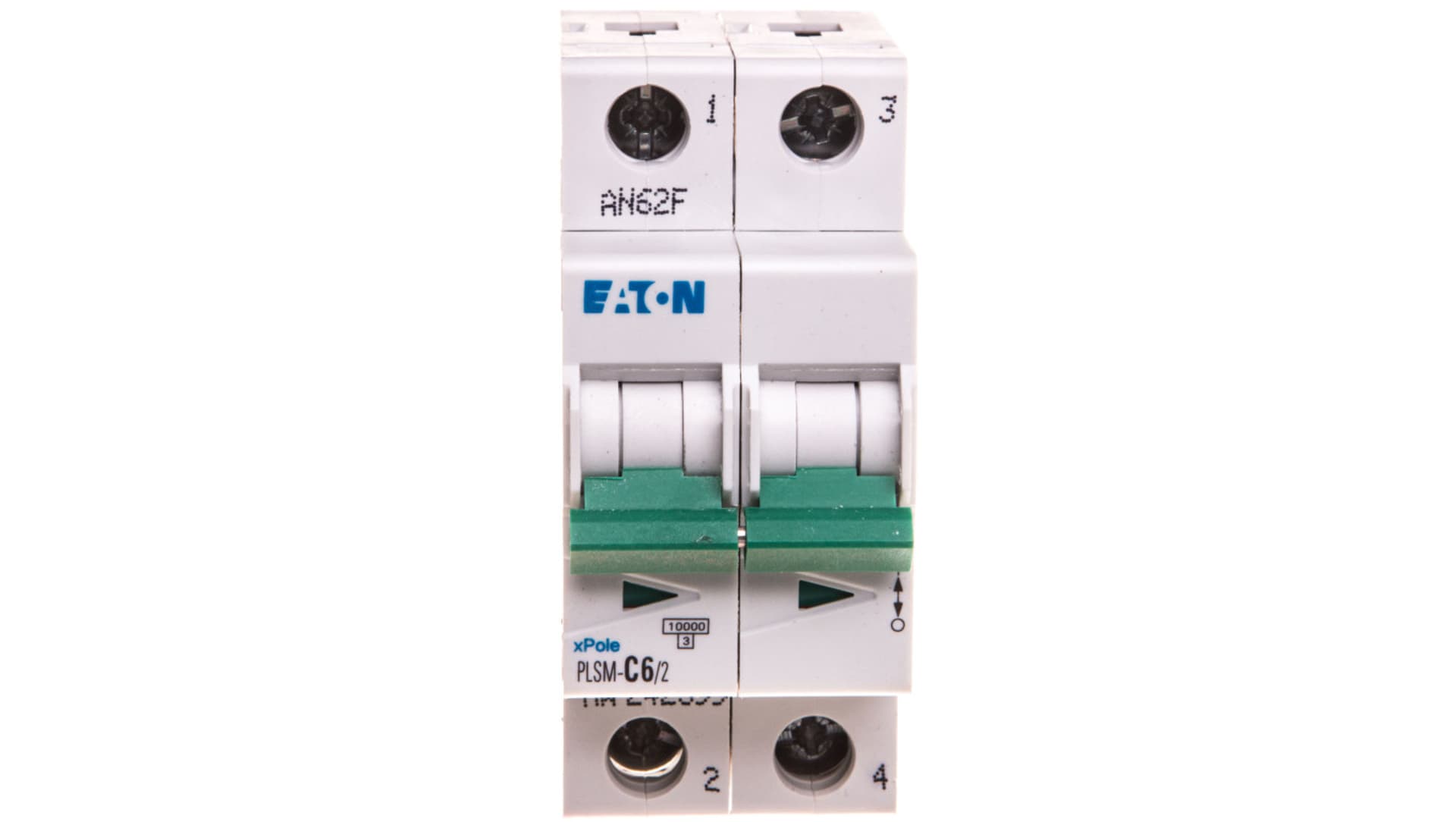 

Wyłącznik nadprądowy 2P C 6A 10kA AC PLSM-C6/2-MW 242399
