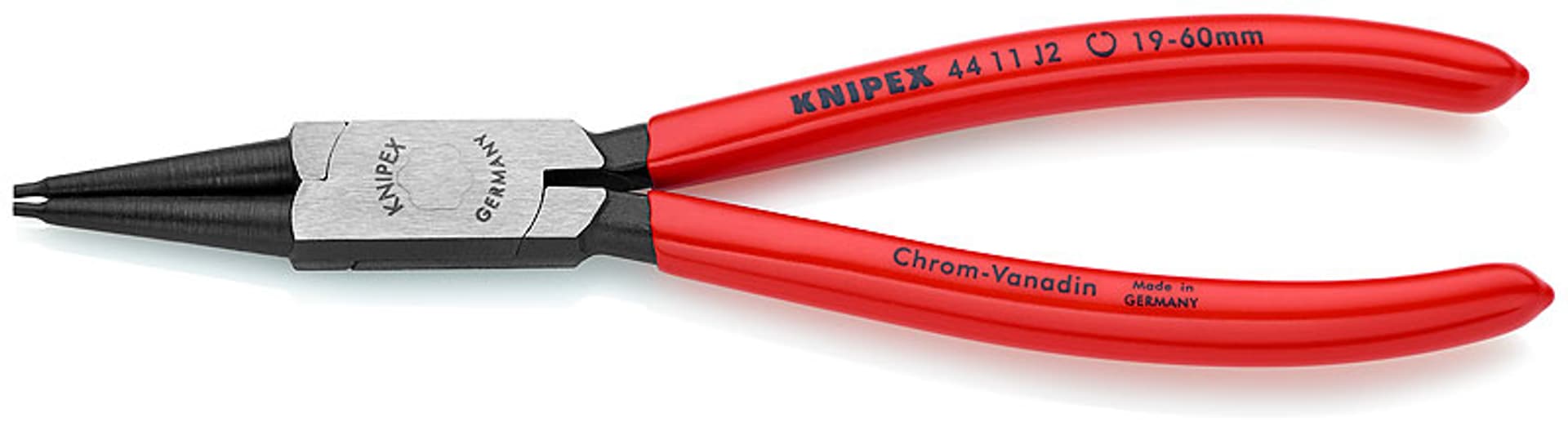 

Szczypce do pierscieni osadczych wewn, proste 4411 J2 mm KNIPEX