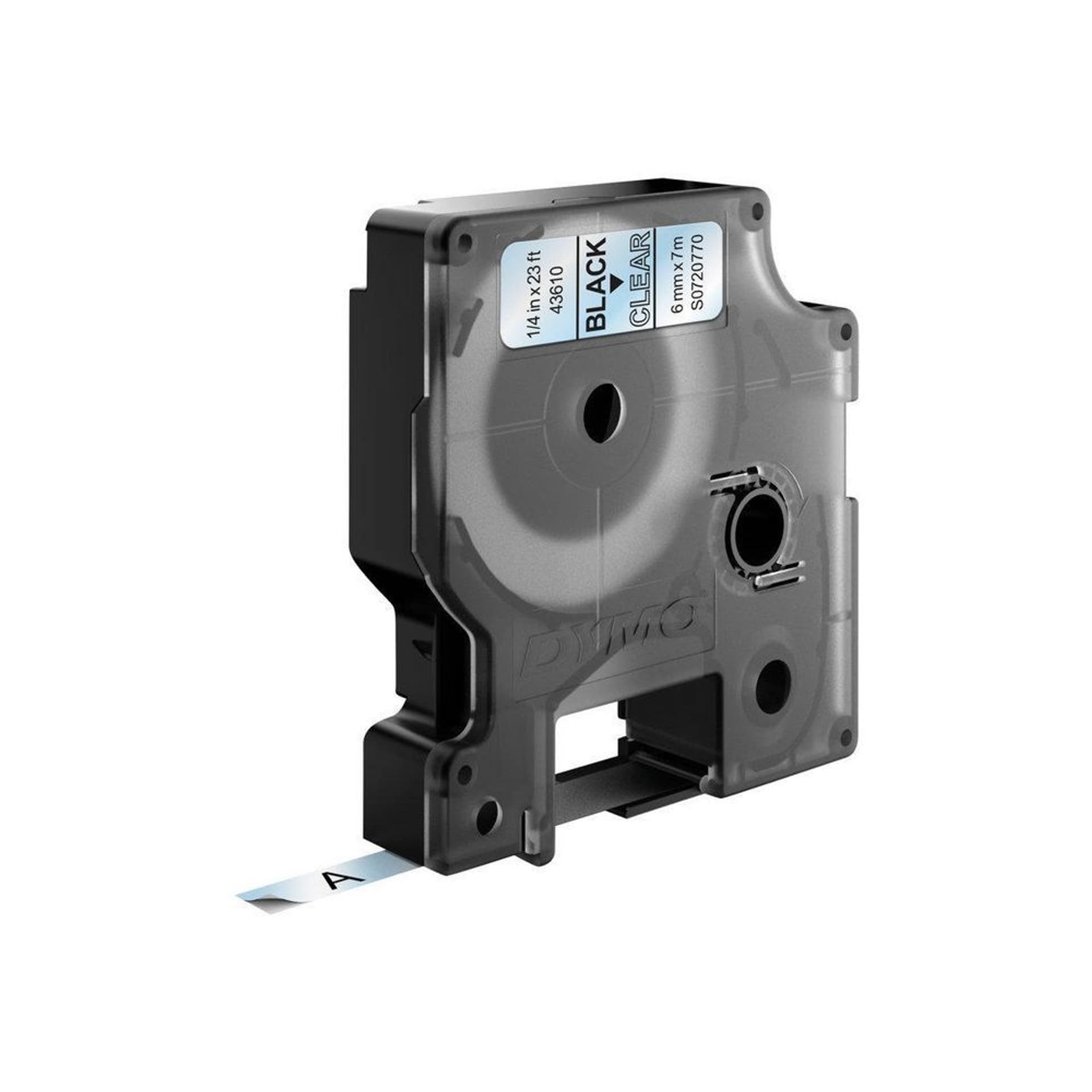 

Taśma czarny nadruk na przezroczystym 6mm x 7m DYMO S0720770