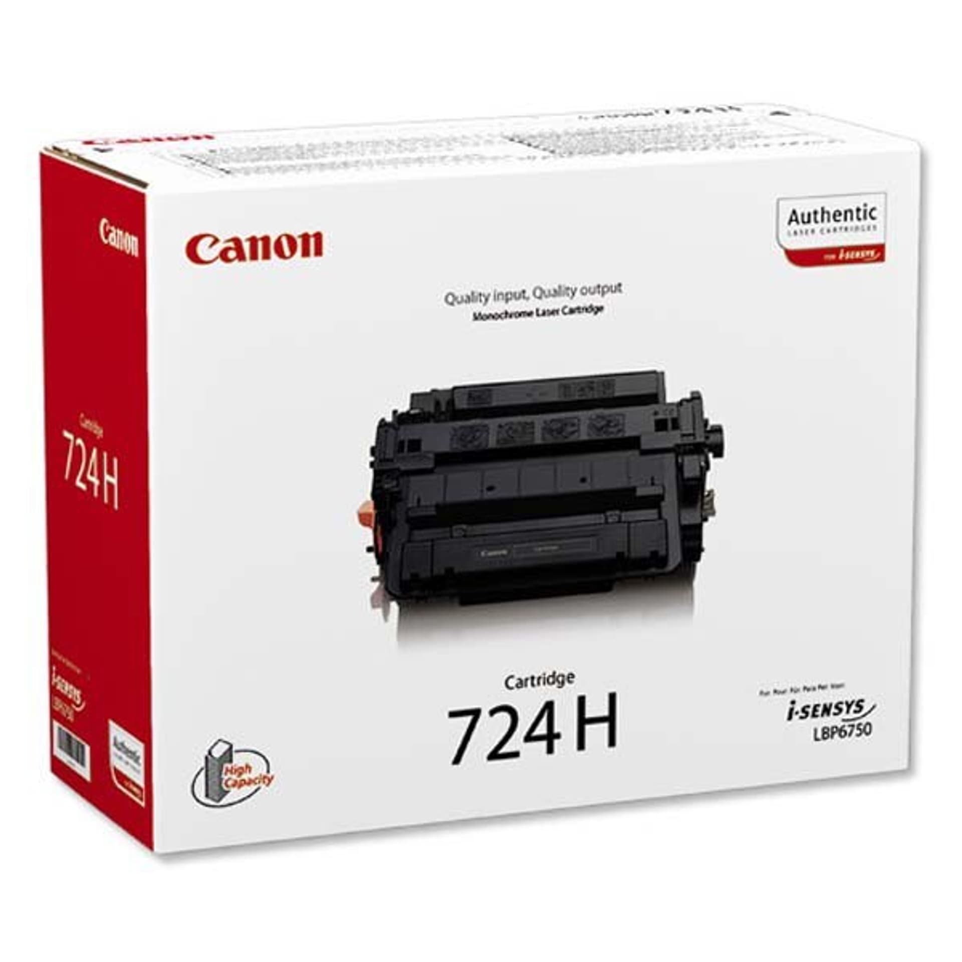 

Canon Toner CRG-724H 3482B011 Black