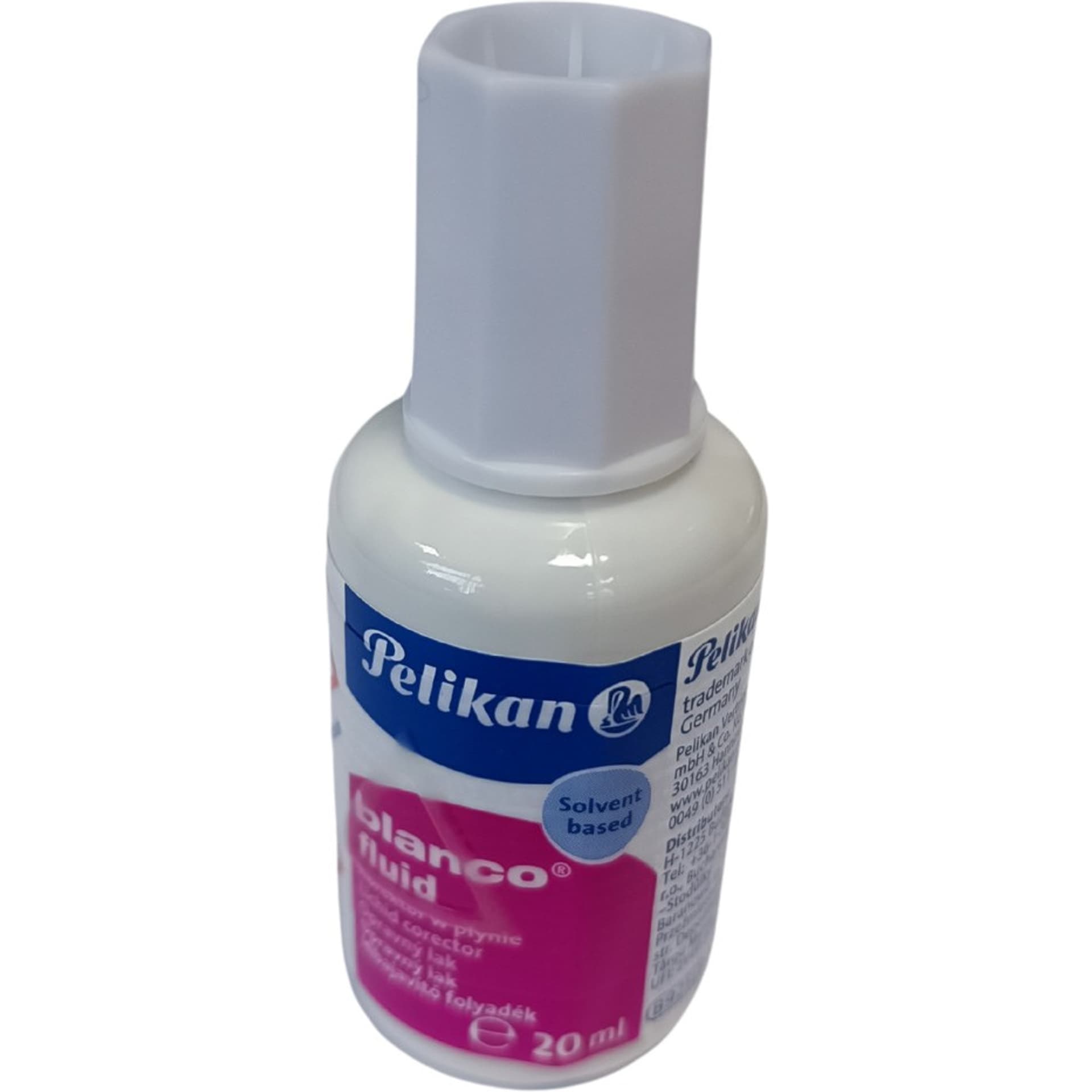

Korektor BLANCO FLUID 20ml z rozpuszczalnikiem 300872 PELIKAN