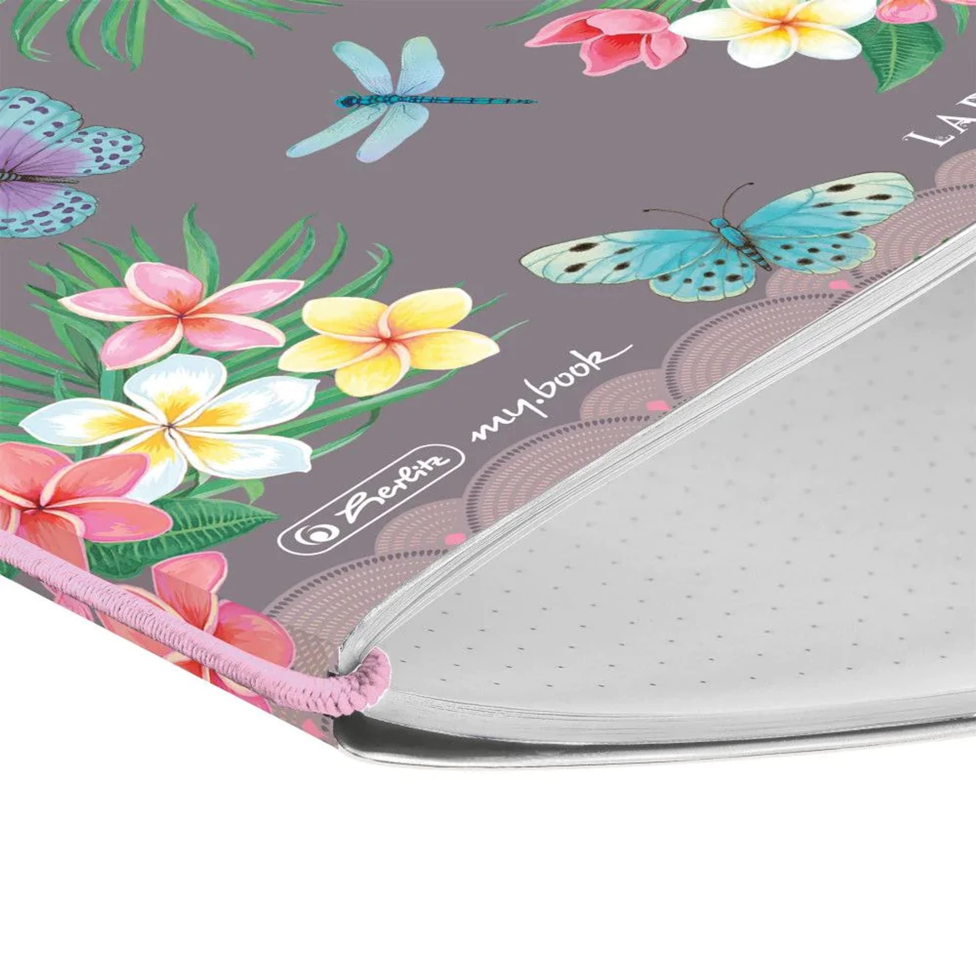 

Notatnik Flex A6 kratka Ladylike Butterflies 50044313 HERLITZ