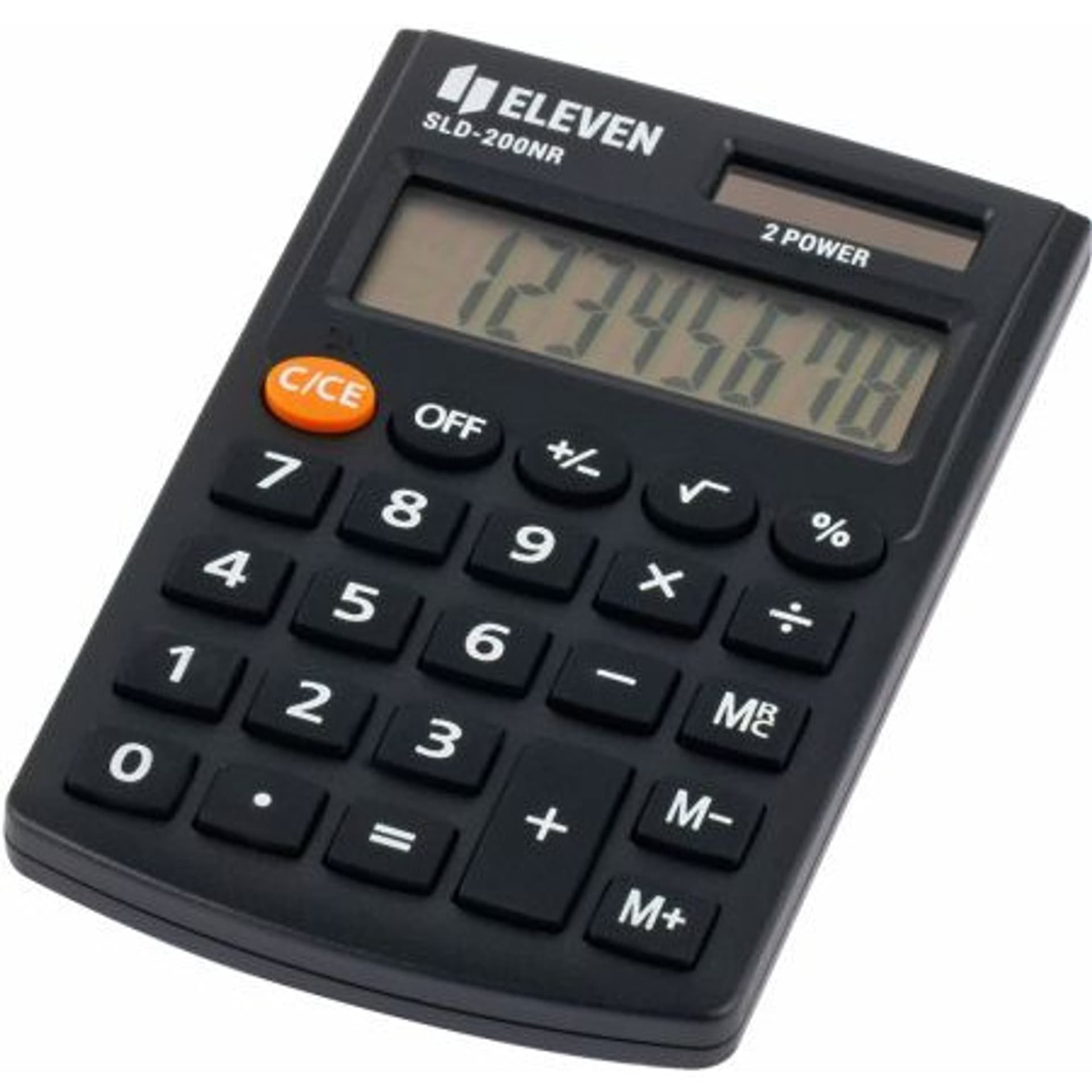 

Eleven kalkulačka SLD200NR, černá, kapesní, osmimístná
