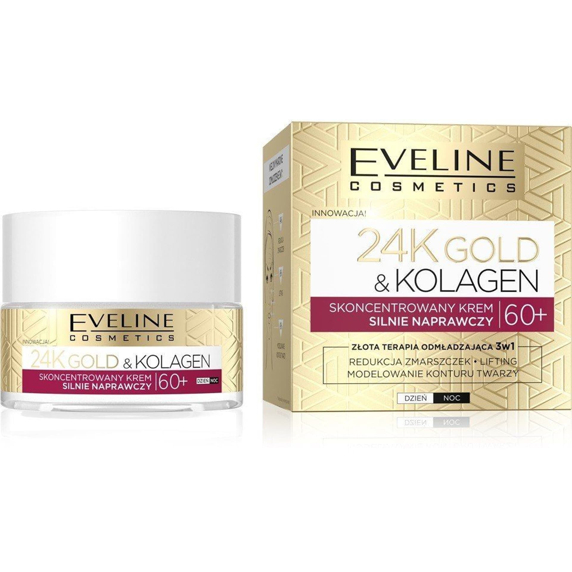 

EVELINE GOLD&RETINOL Krem 60+ new