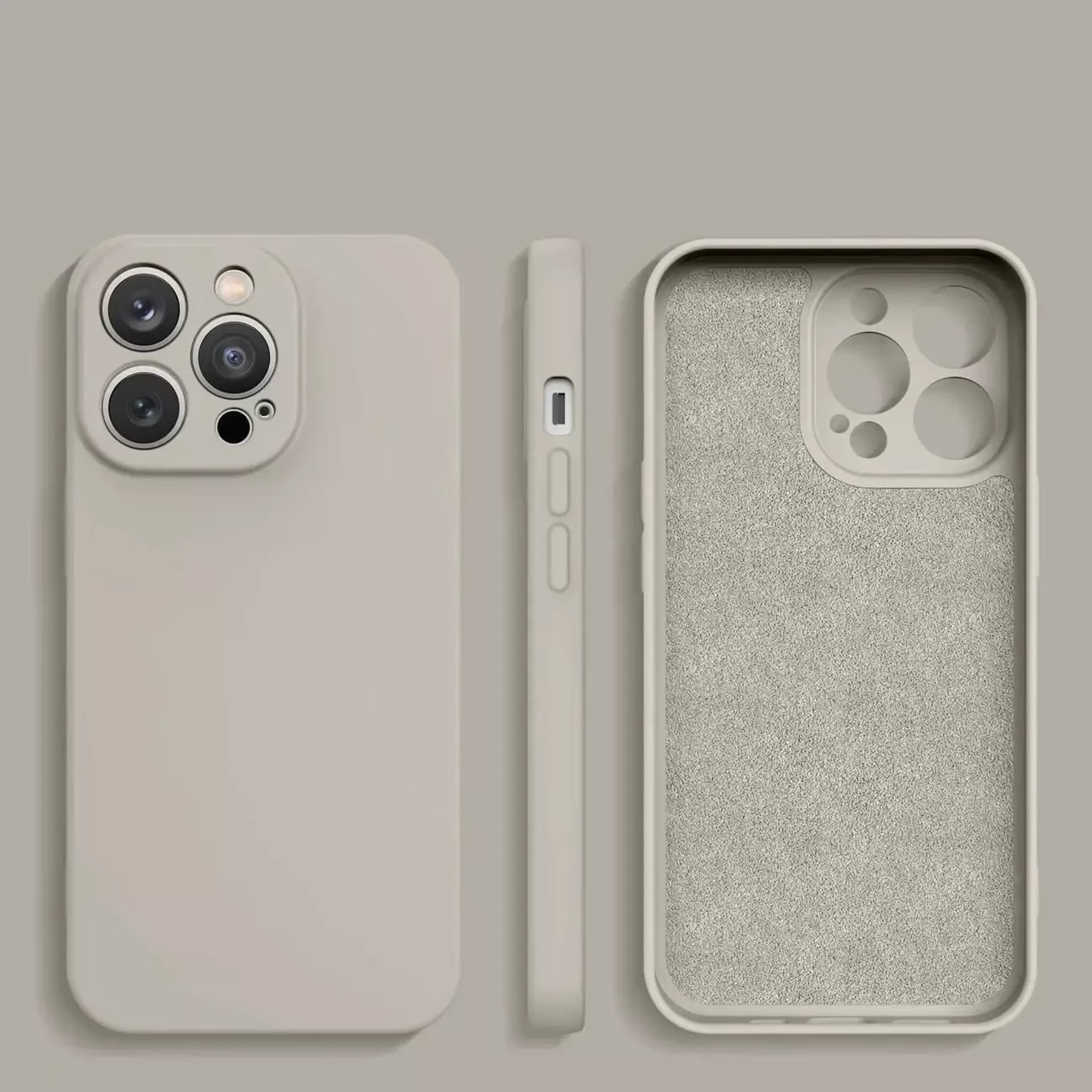 

Etui do telefonu Silicone Case do Samsung Galaxy A14/A14 5G silikonowy pokrowiec beżowe
