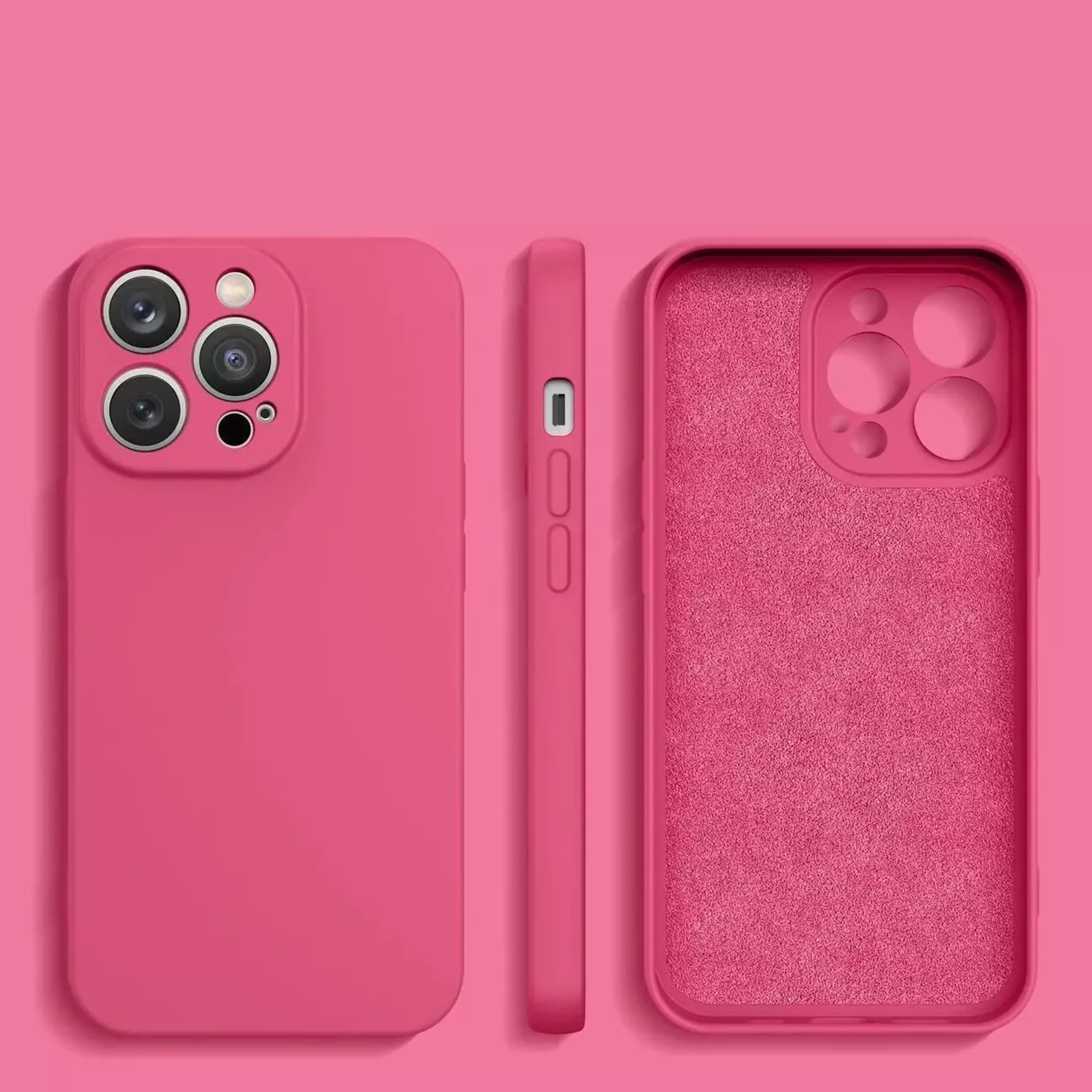 

Etui na telefon Silicone Case do Samsung Galaxy S23 silikonowy pokrowiec różowe