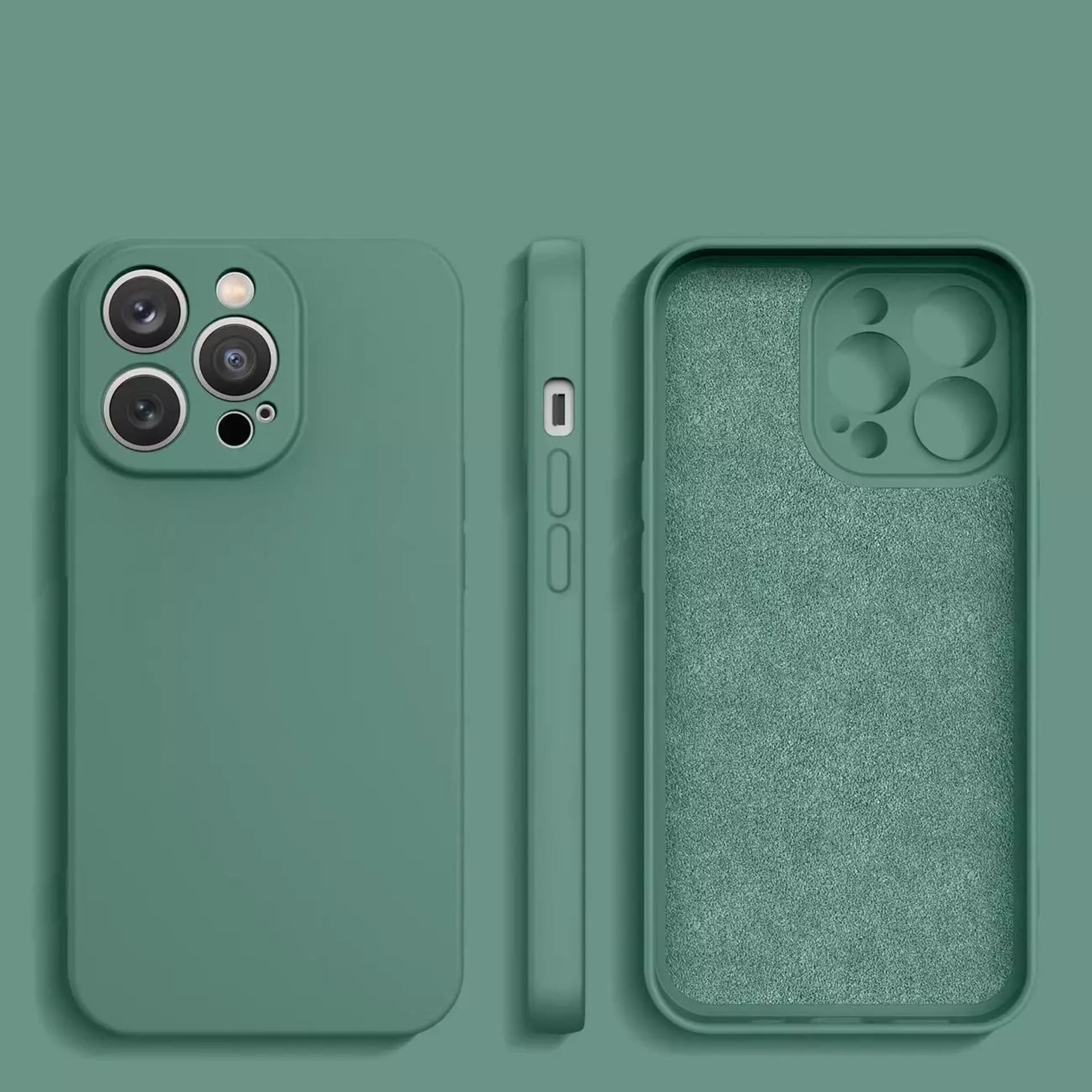 

Etui na telefon Silicone Case do Samsung Galaxy A12 silikonowy pokrowiec zielone