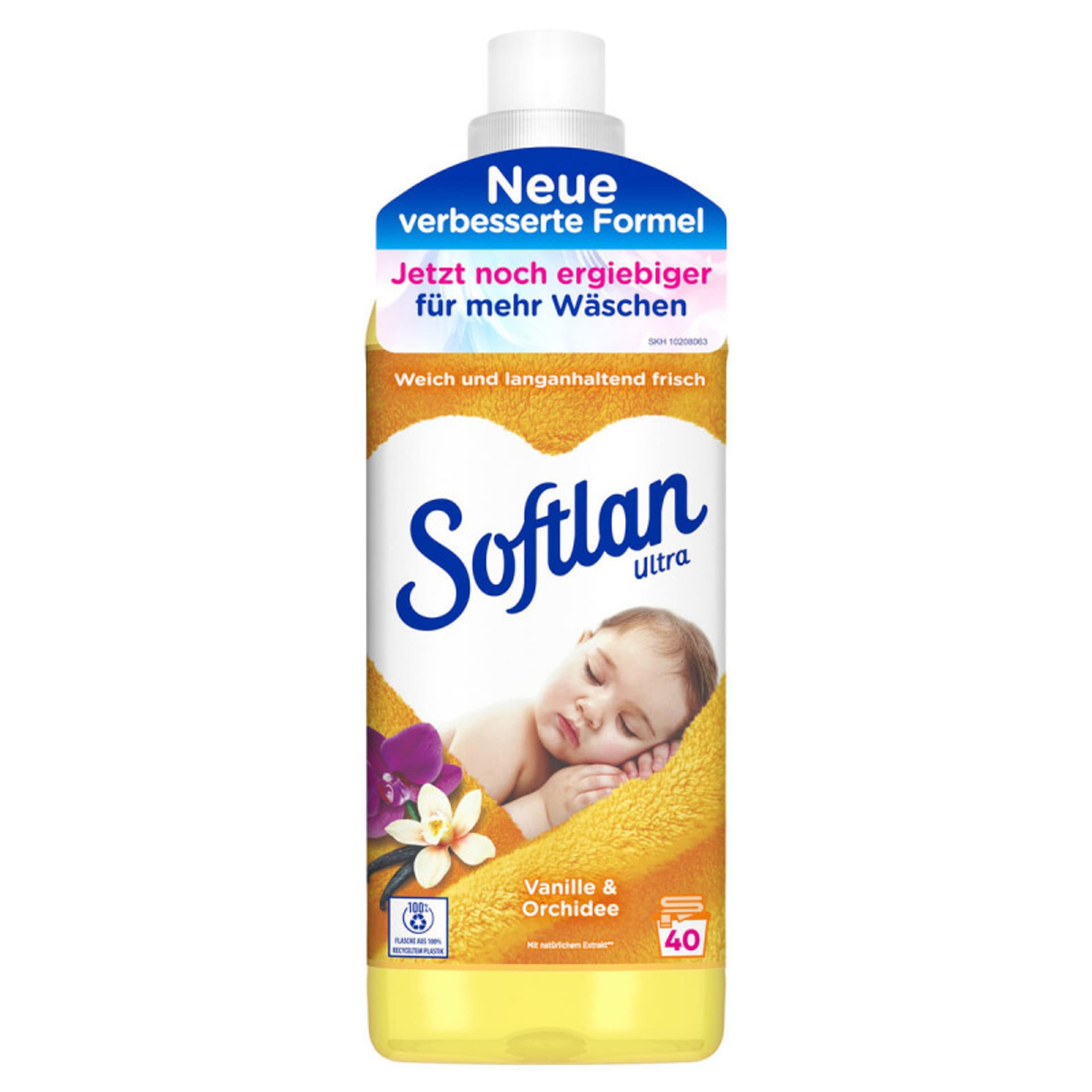 

SOFTLAN Płyn do płukania 1L 40p Vanile&aOrchidee żółty