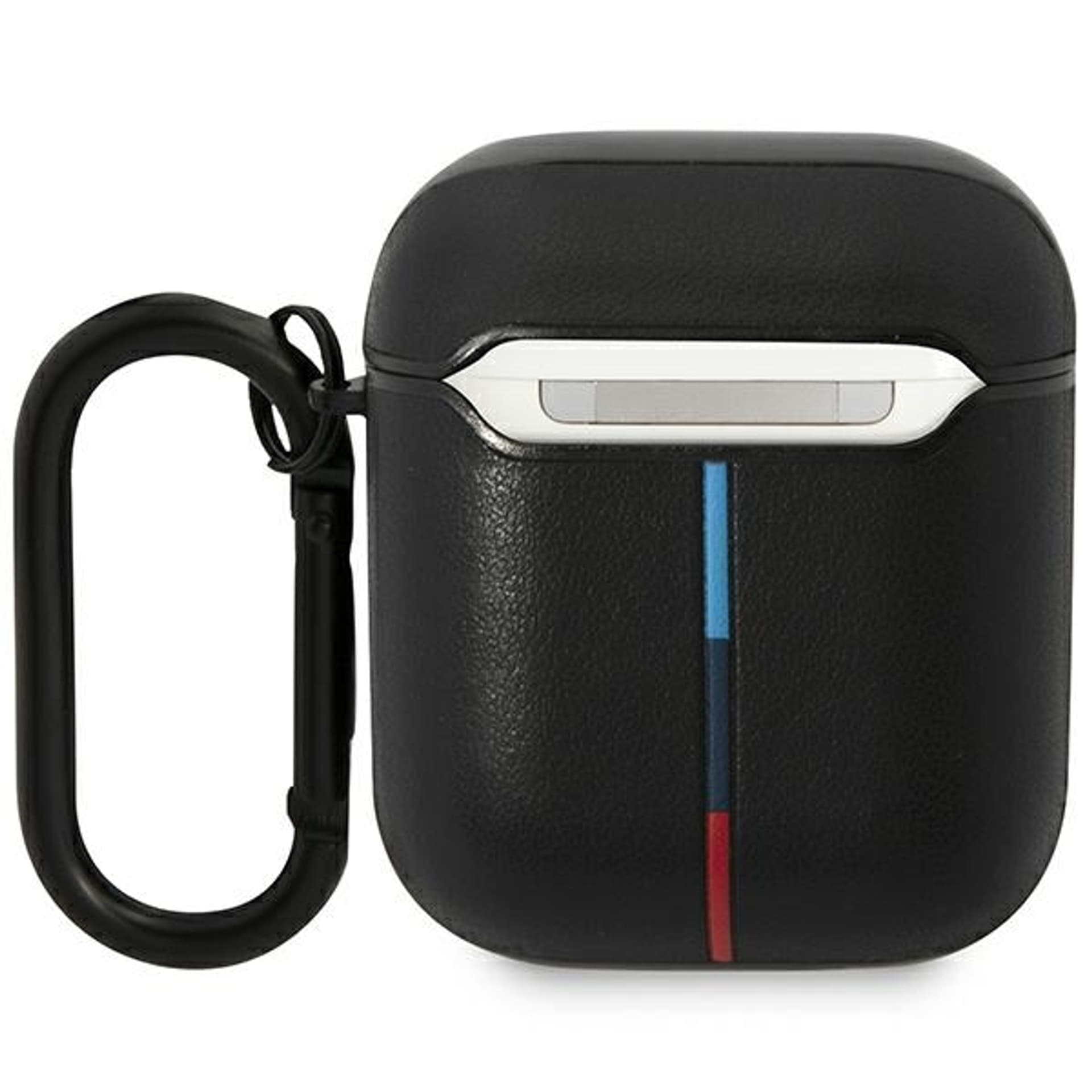 

BMW BMA222PVTK AirPods 1/2 cover czarny/black Leather Curved Line