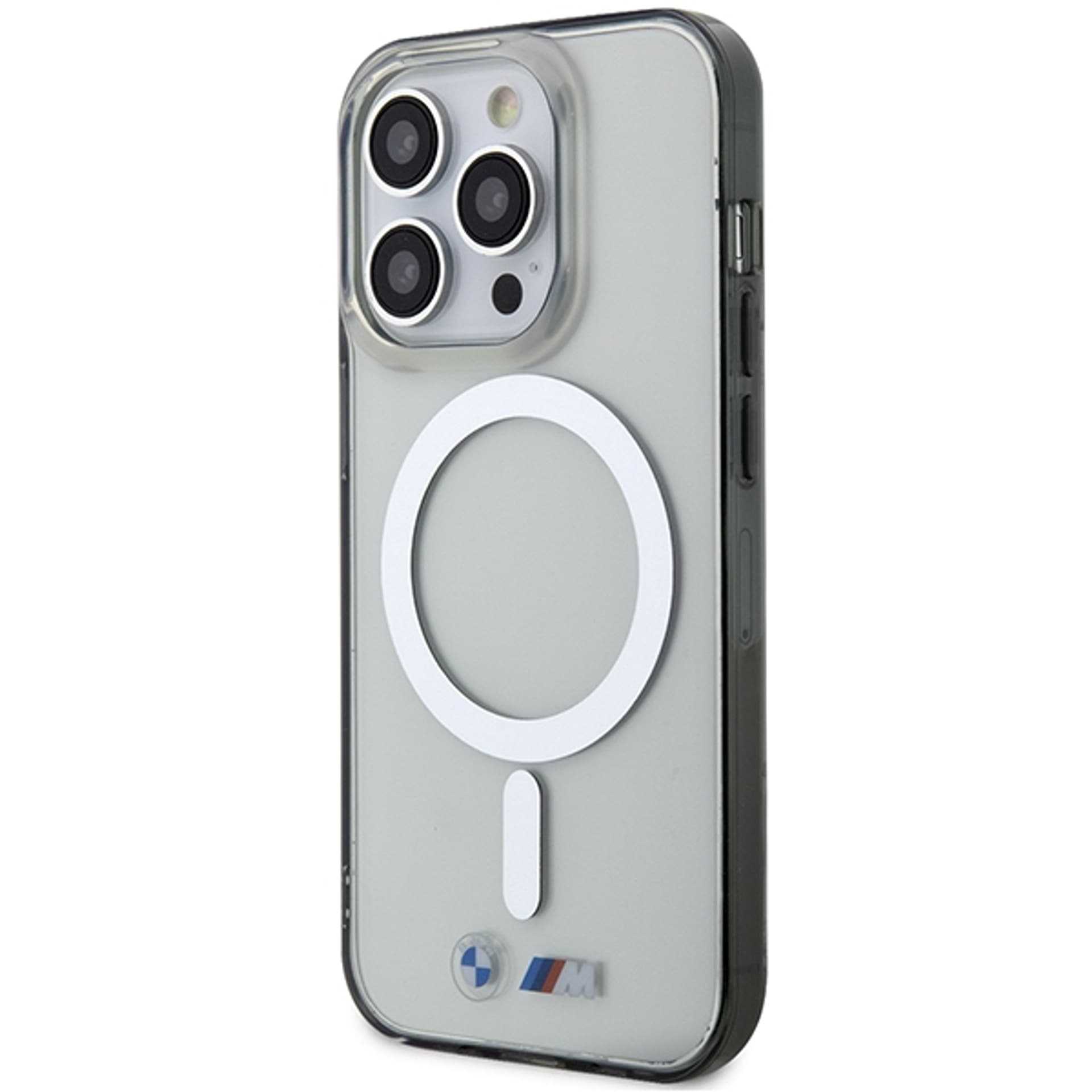 

Etui BMW BMHMP14XHCRS iPhone 14 Pro Max 6.7" transparent hardcase Silver Ring MagSafe