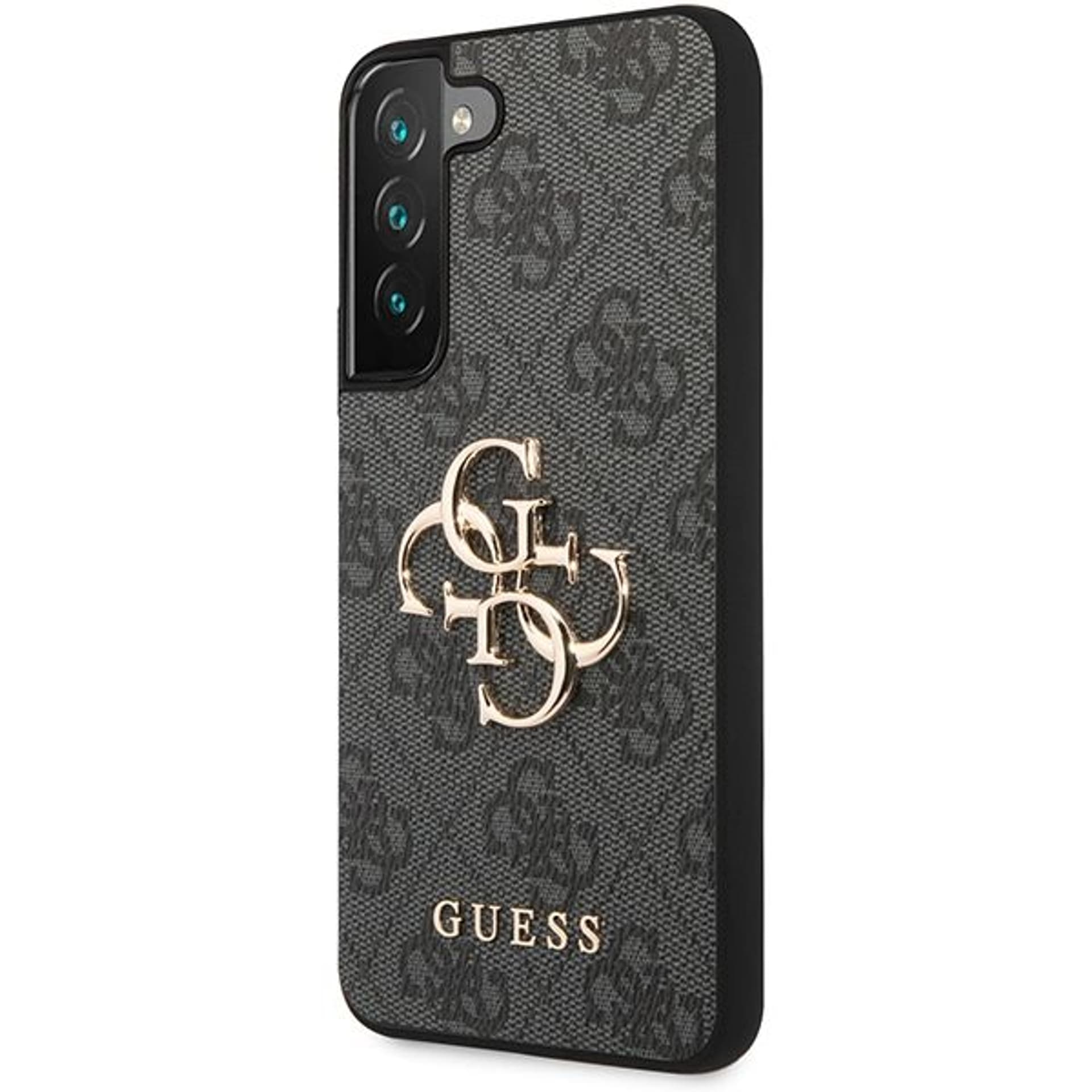 

Guess GUHCS23S4GMGGR S23 S911 szary/grey hardcase 4G Big Metal Logo