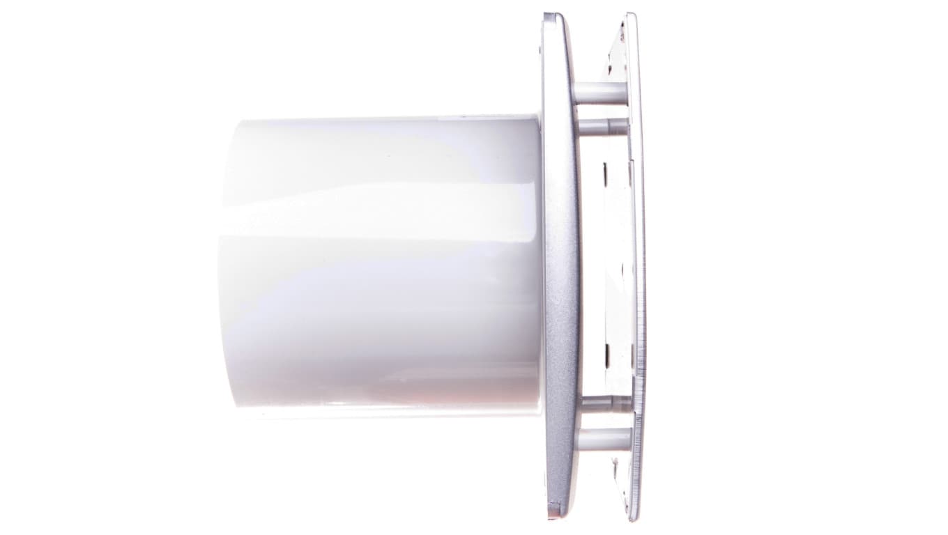 

Wentylator osiowy fi 100 230V 14W 88m3/h 33dB timer i higrostat szczotkowane aluminium 100LDATHMET