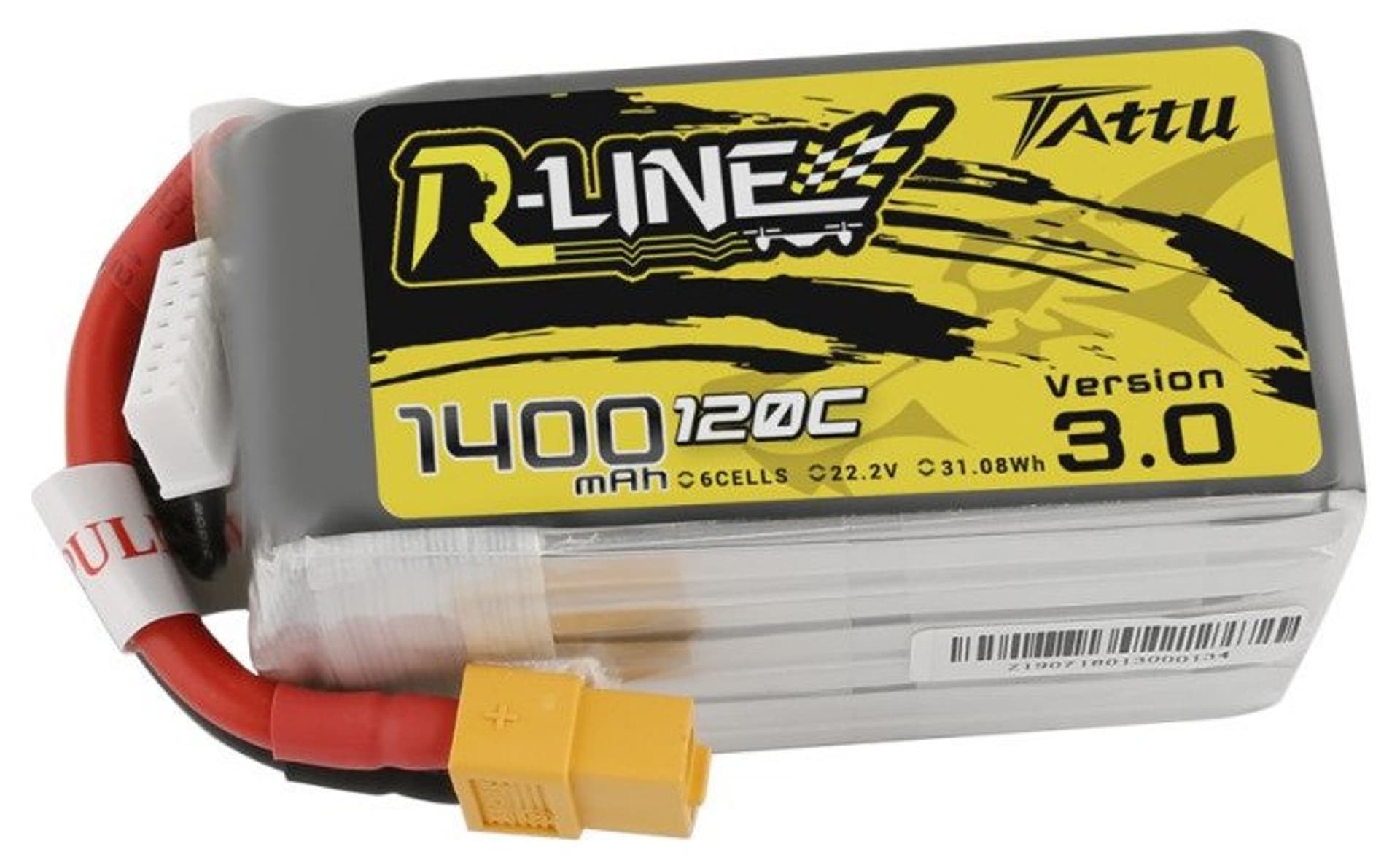 

1400mAh 22.2V 120C TATTU R-Line Gens Ace