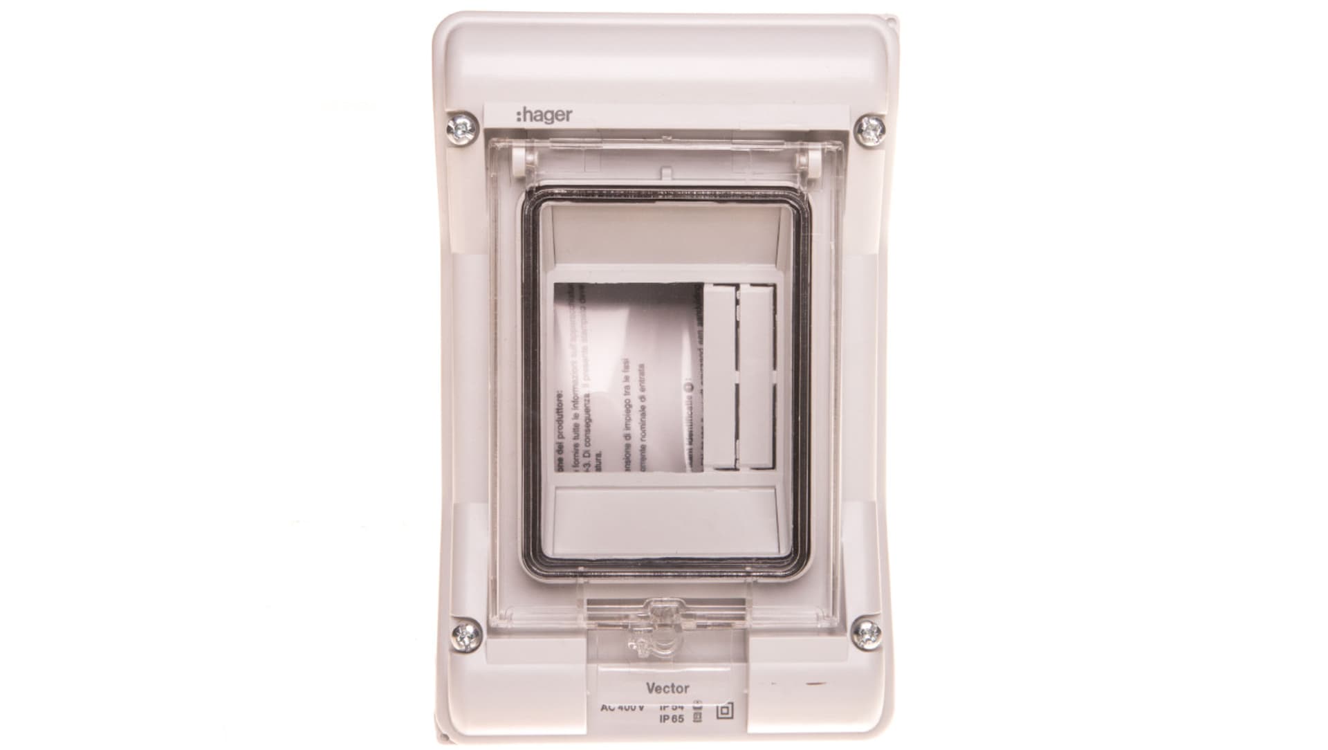

Rozdzielnica modułowa 1x3 natynkowa IP65 Vector VE103L