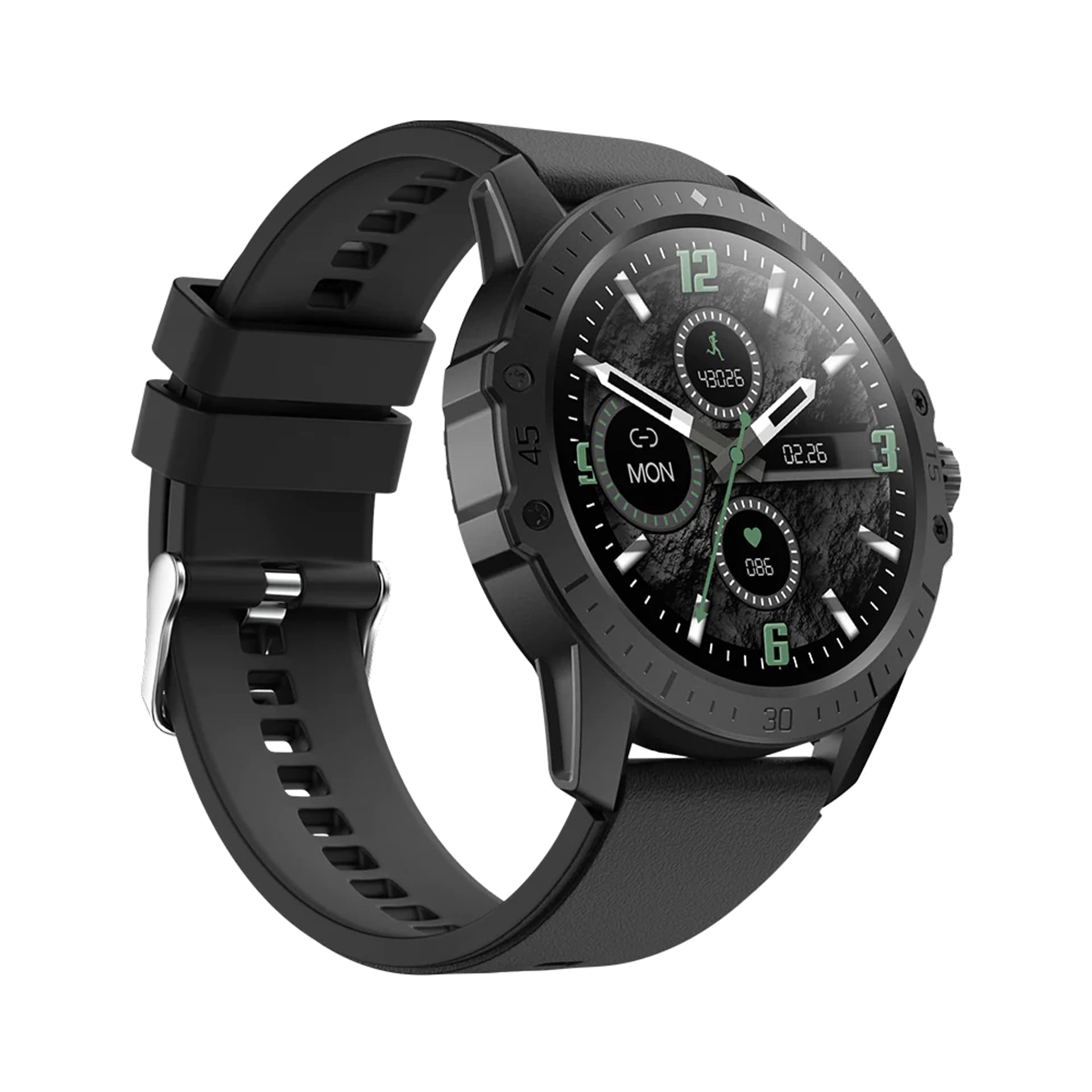 

Smartwatch Kumi GW2 czarny