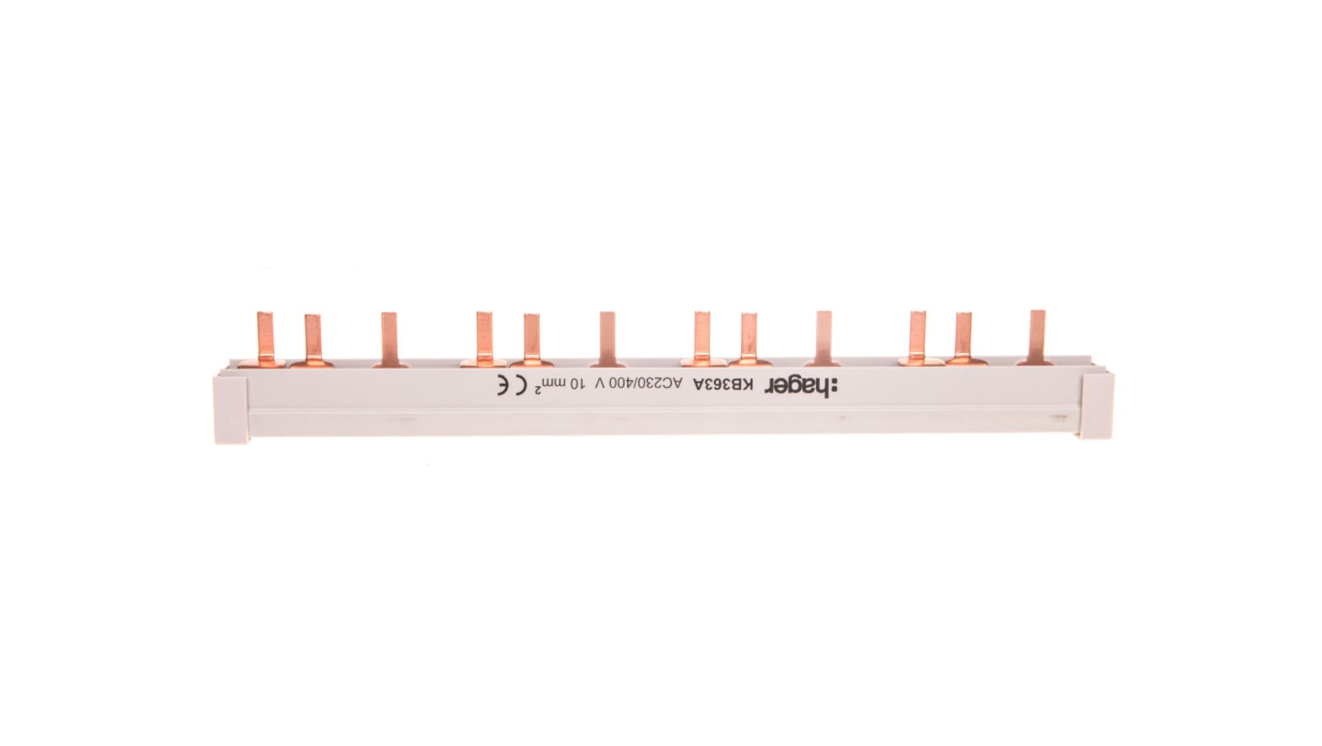

Szyna łączeniowa 3P 63A 10mm2 sztyftowa (12mod.) KB363A, 12mod.) kb363