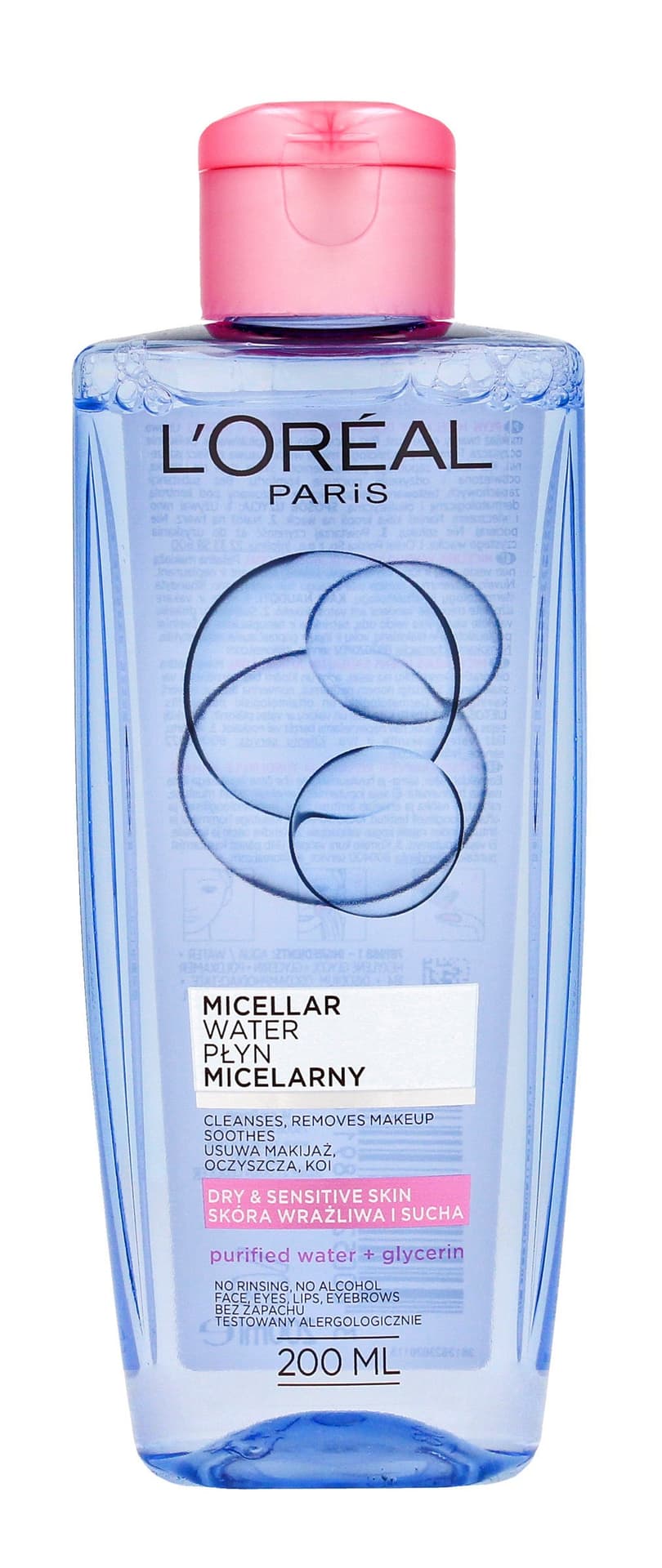

L'Oreal Paris Skin Expert płyn micelarny skóra wrażliwa i sucha 200ml