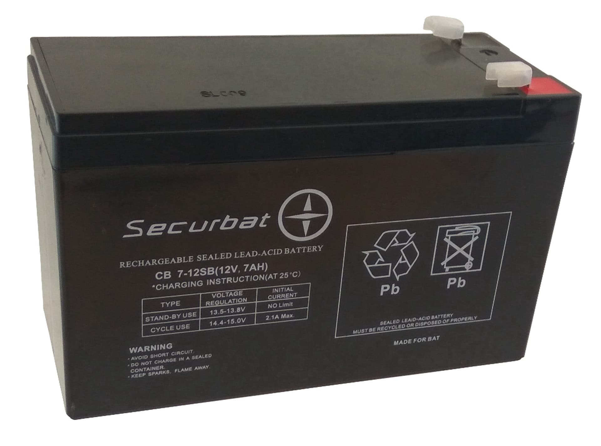 

Akumulator SECURBAT 12V 7Ah