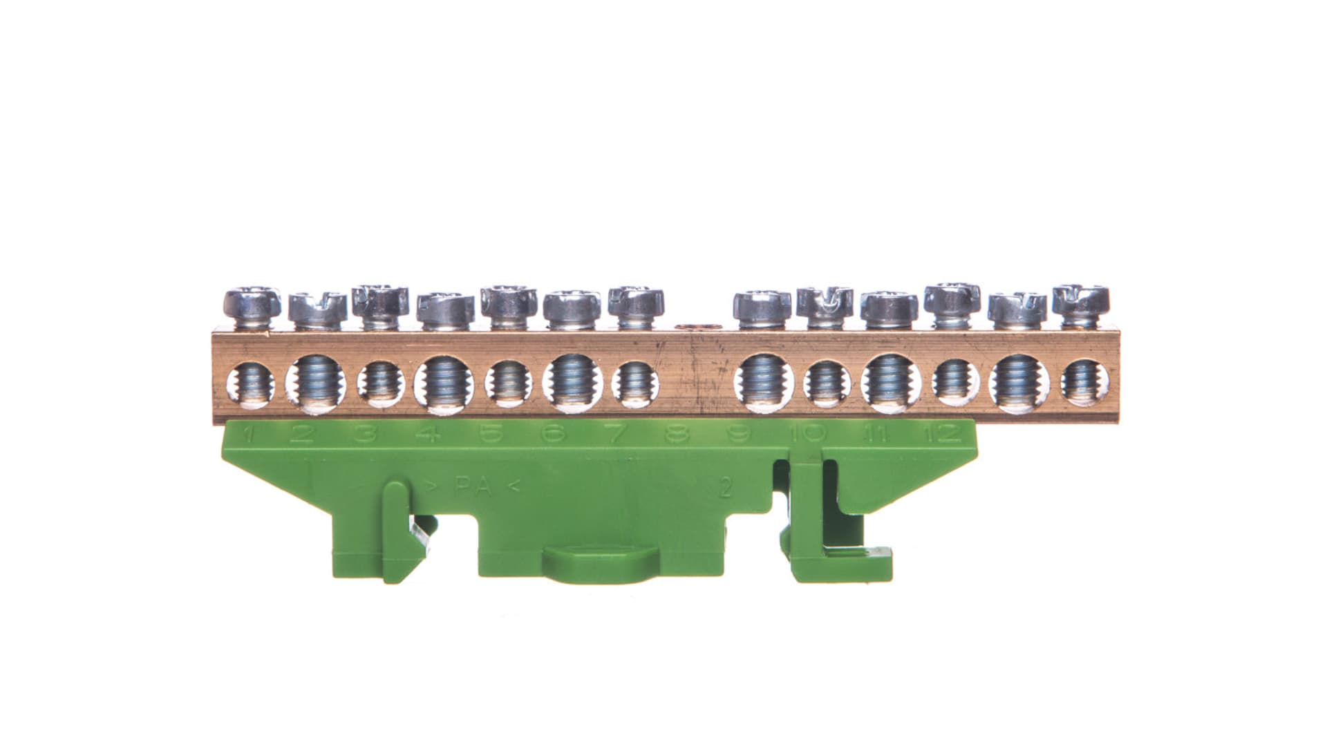 

Listwa przyłączeniowa 13 otworów zielona 6x16mm2 7x10mm2 KM13E